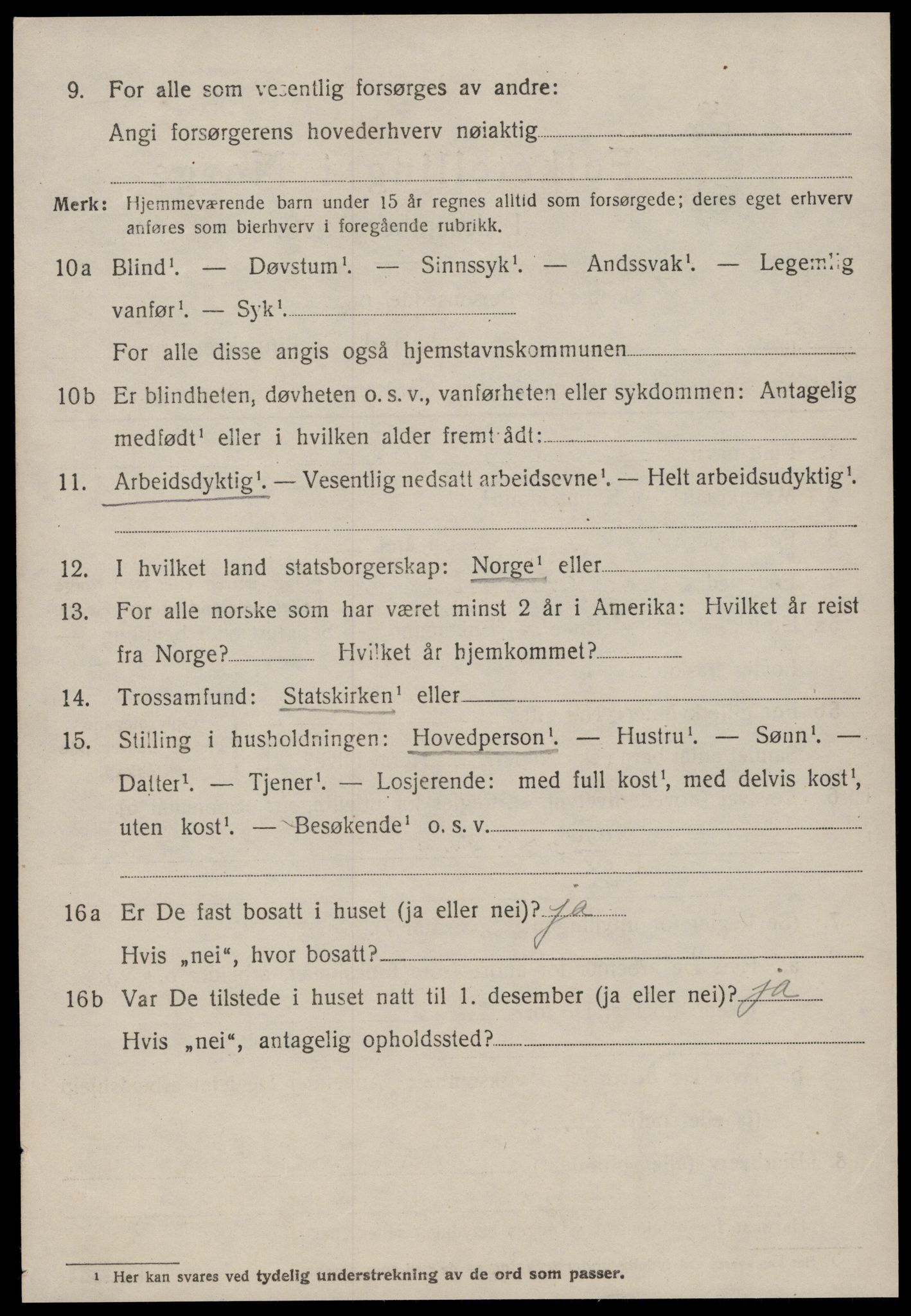 SAT, 1920 census for Ålvundeid, 1920, p. 805