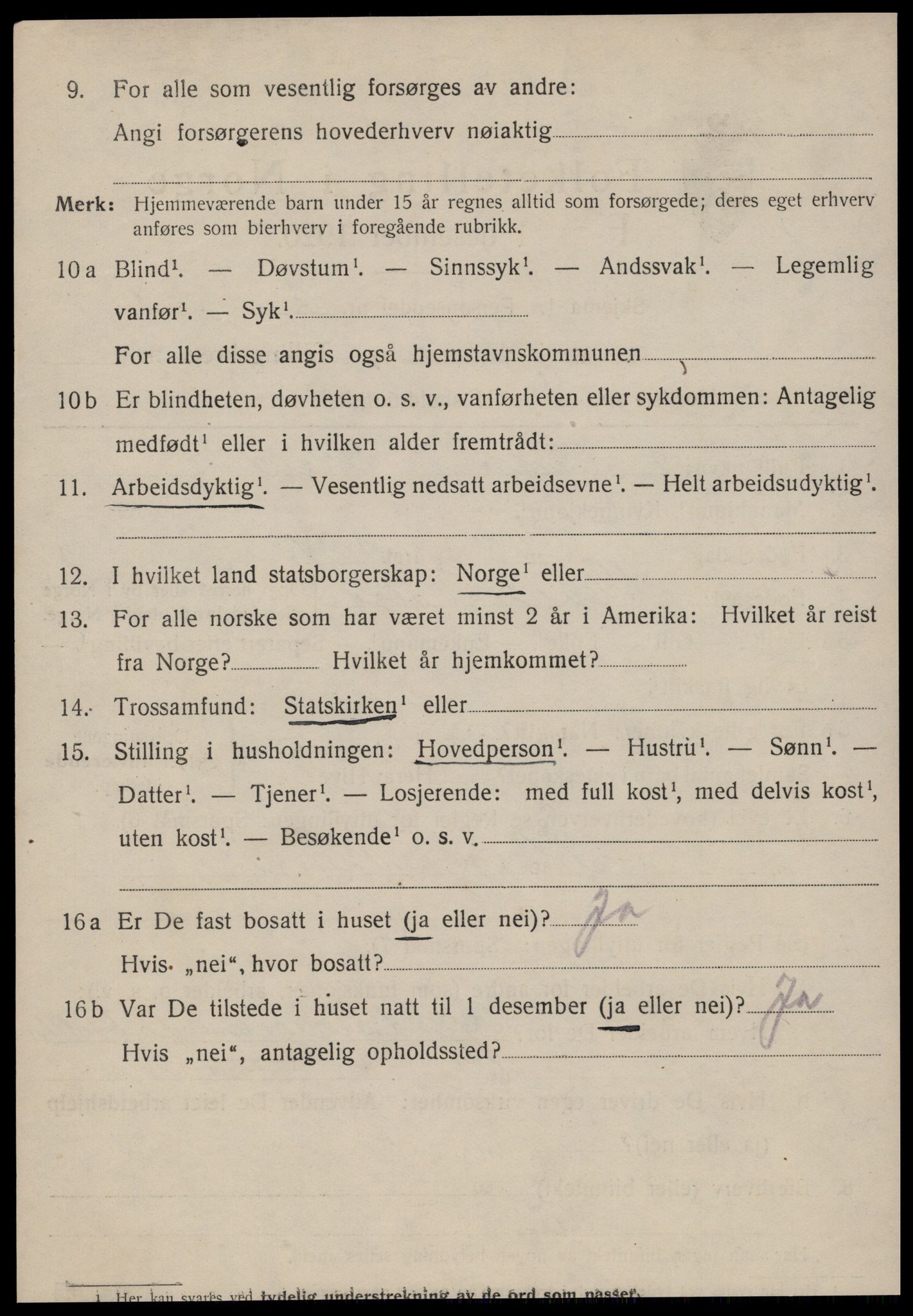 SAT, 1920 census for Molde, 1920, p. 3874