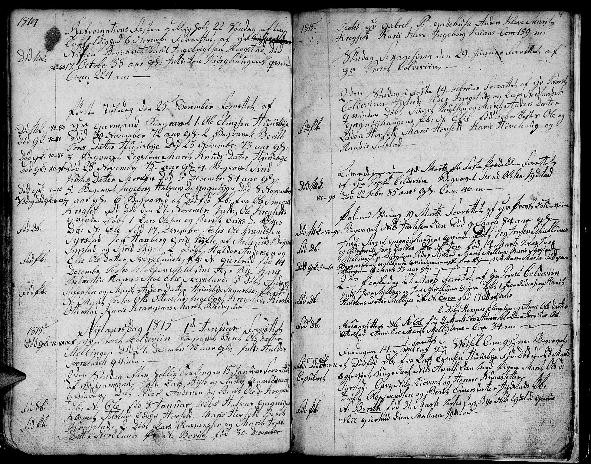Ministerialprotokoller, klokkerbøker og fødselsregistre - Sør-Trøndelag, AV/SAT-A-1456/667/L0794: Parish register (official) no. 667A02, 1791-1816