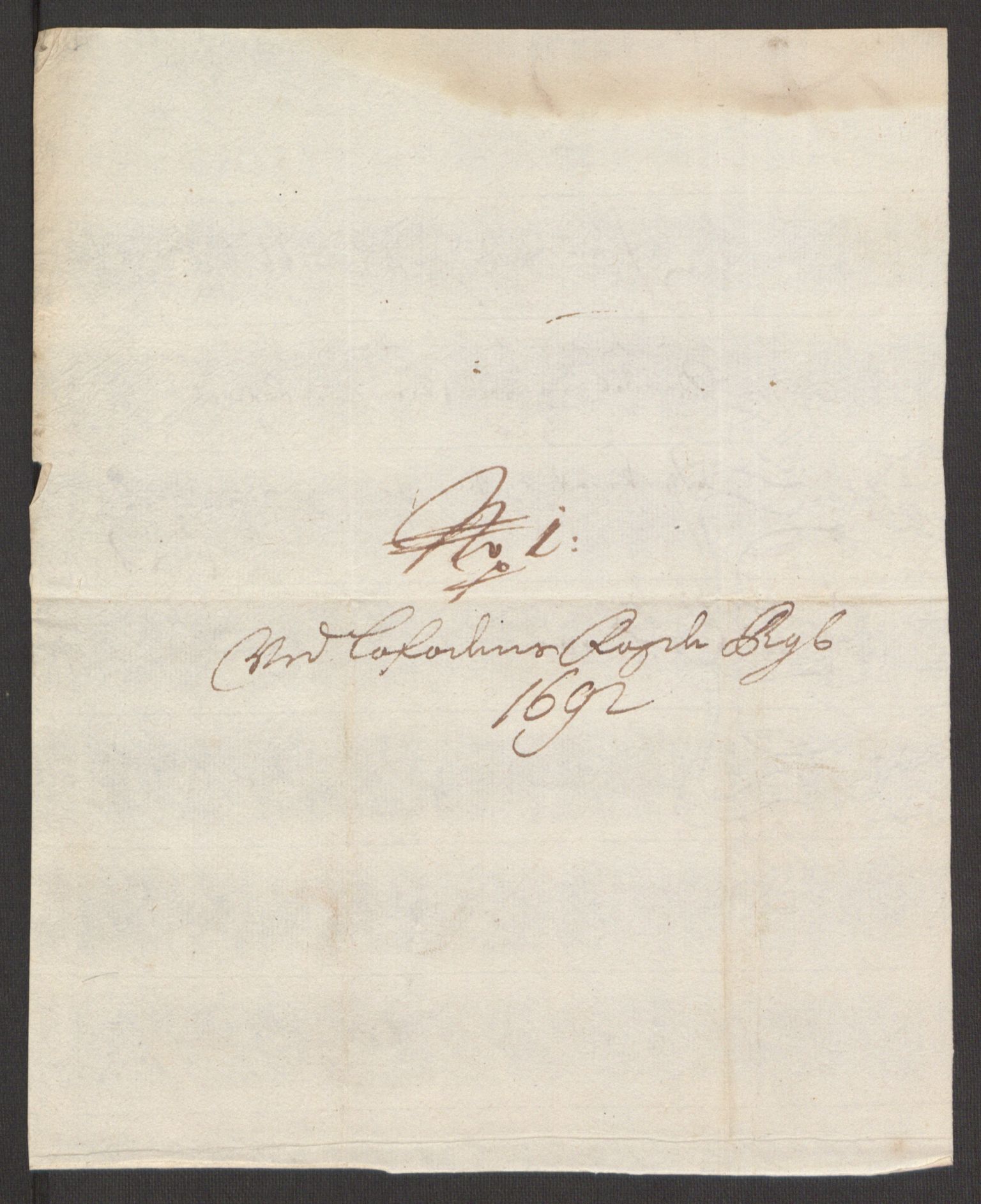 Rentekammeret inntil 1814, Reviderte regnskaper, Fogderegnskap, RA/EA-4092/R67/L4675: Fogderegnskap Vesterålen, Andenes og Lofoten, 1691-1693, p. 207
