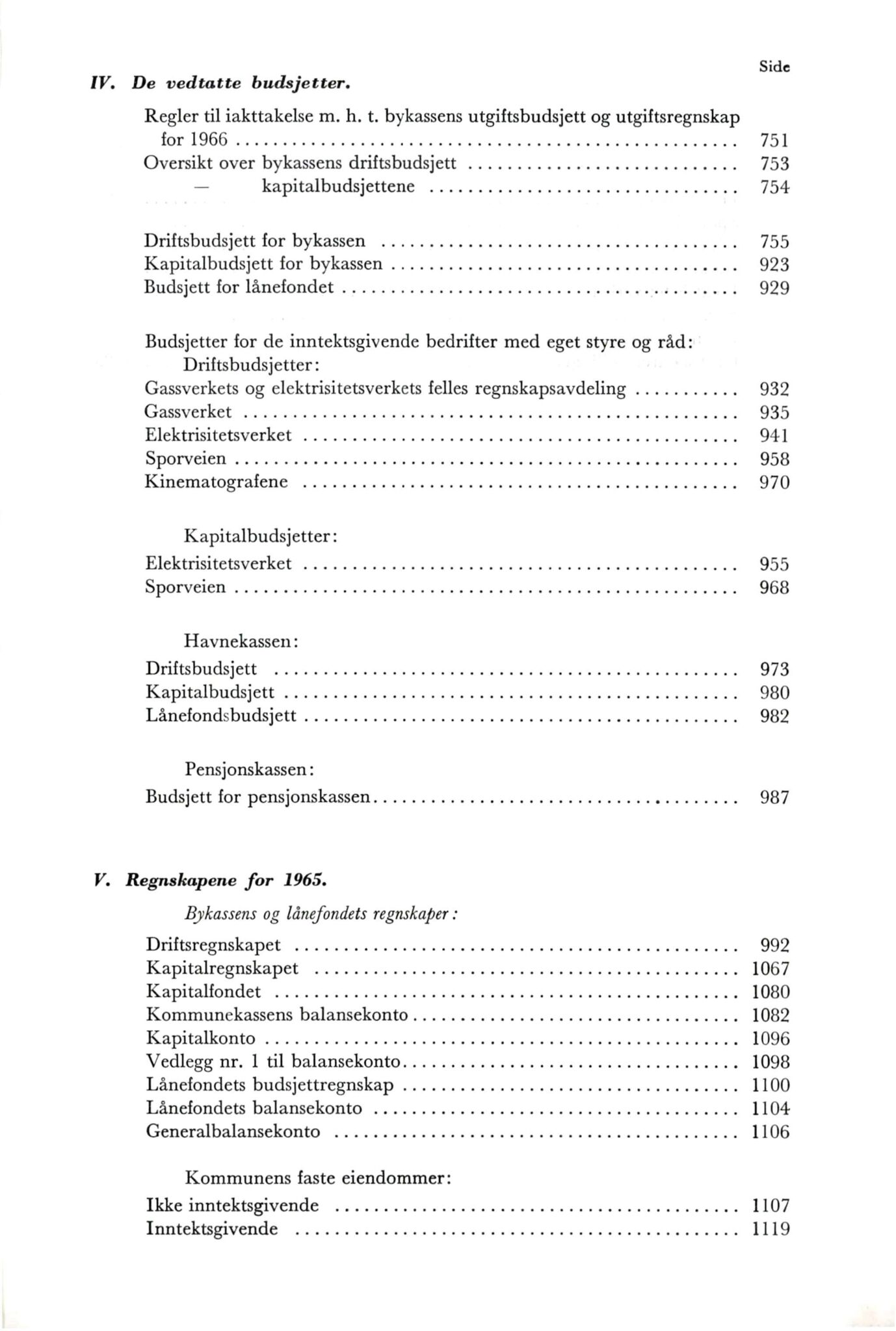 Bergen kommune. Formannskapet, BBA/A-0003/Ad/L0193: Bergens Kommuneforhandlinger, bind II, 1966