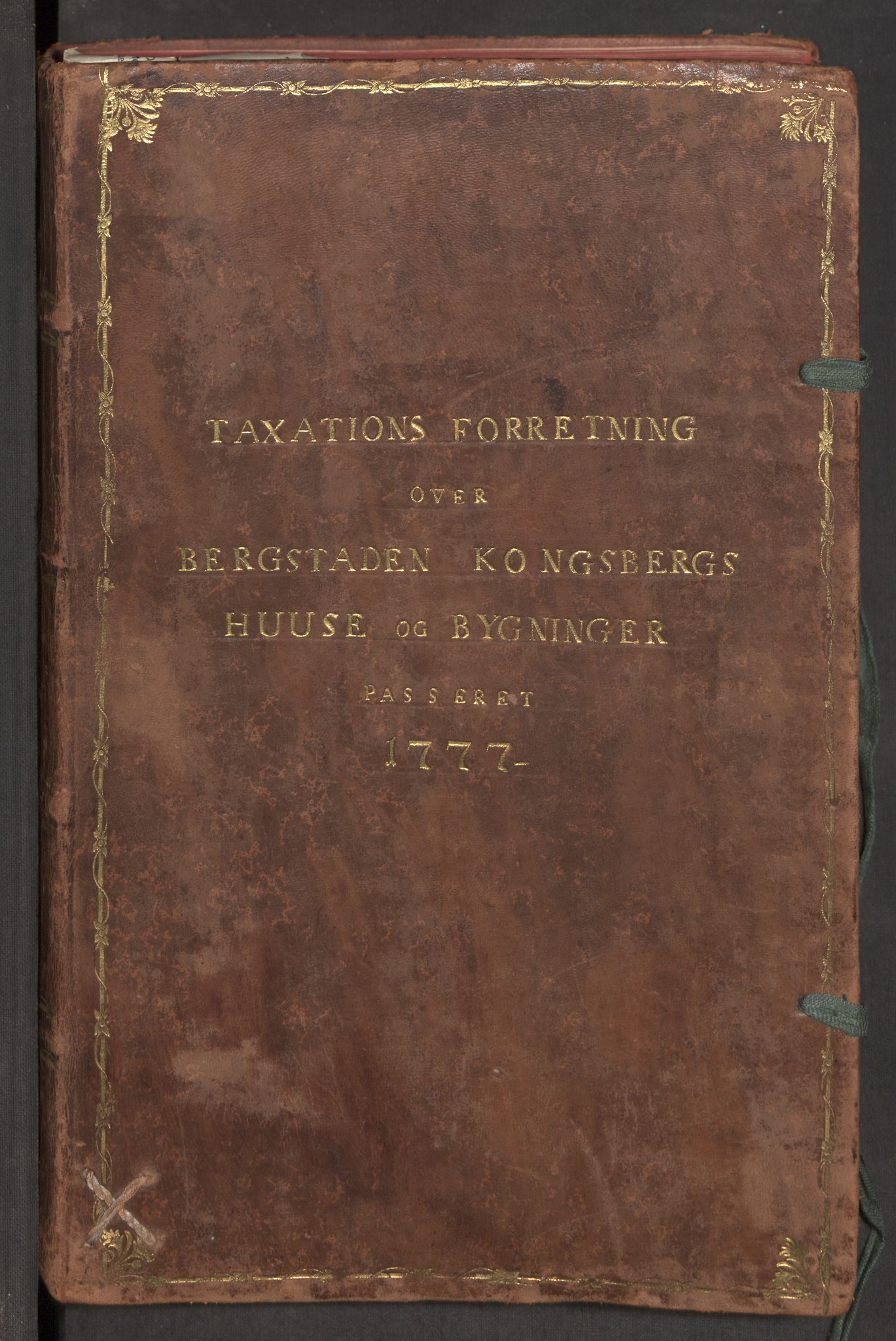 Kommersekollegiet, Brannforsikringskontoret 1767-1814, RA/EA-5458/F/Fa/L0029/0002: Kongsberg / Branntakstprotokoll, 1777
