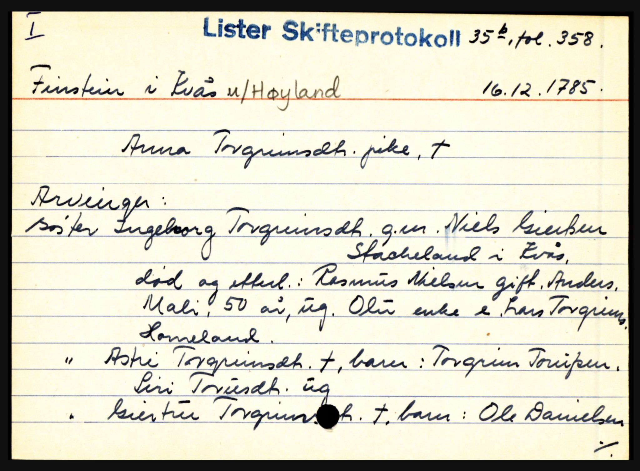 Lister sorenskriveri, AV/SAK-1221-0003/H, p. 9227