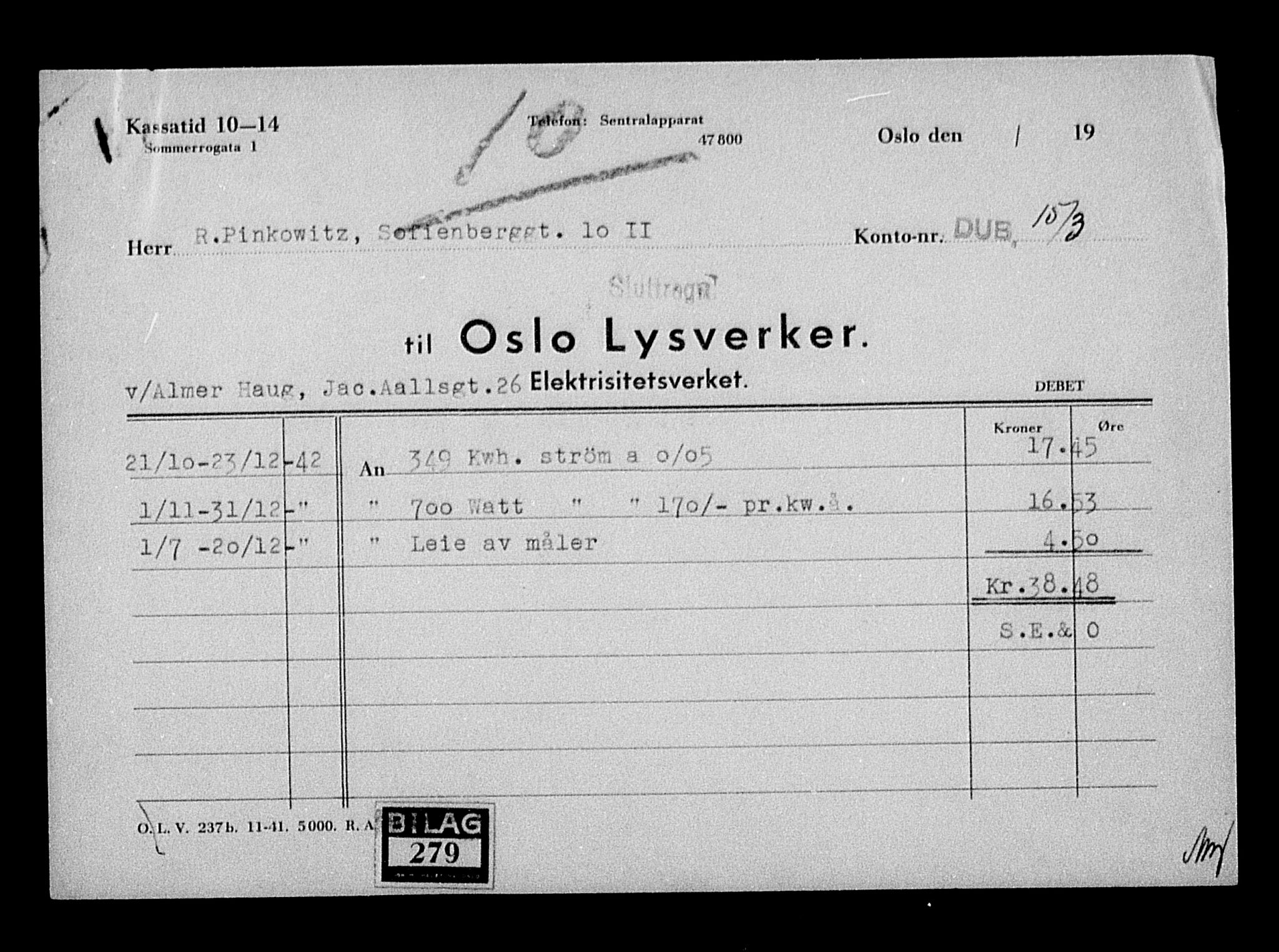 Justisdepartementet, Tilbakeføringskontoret for inndratte formuer, AV/RA-S-1564/H/Hc/Hcc/L0969: --, 1945-1947, p. 140