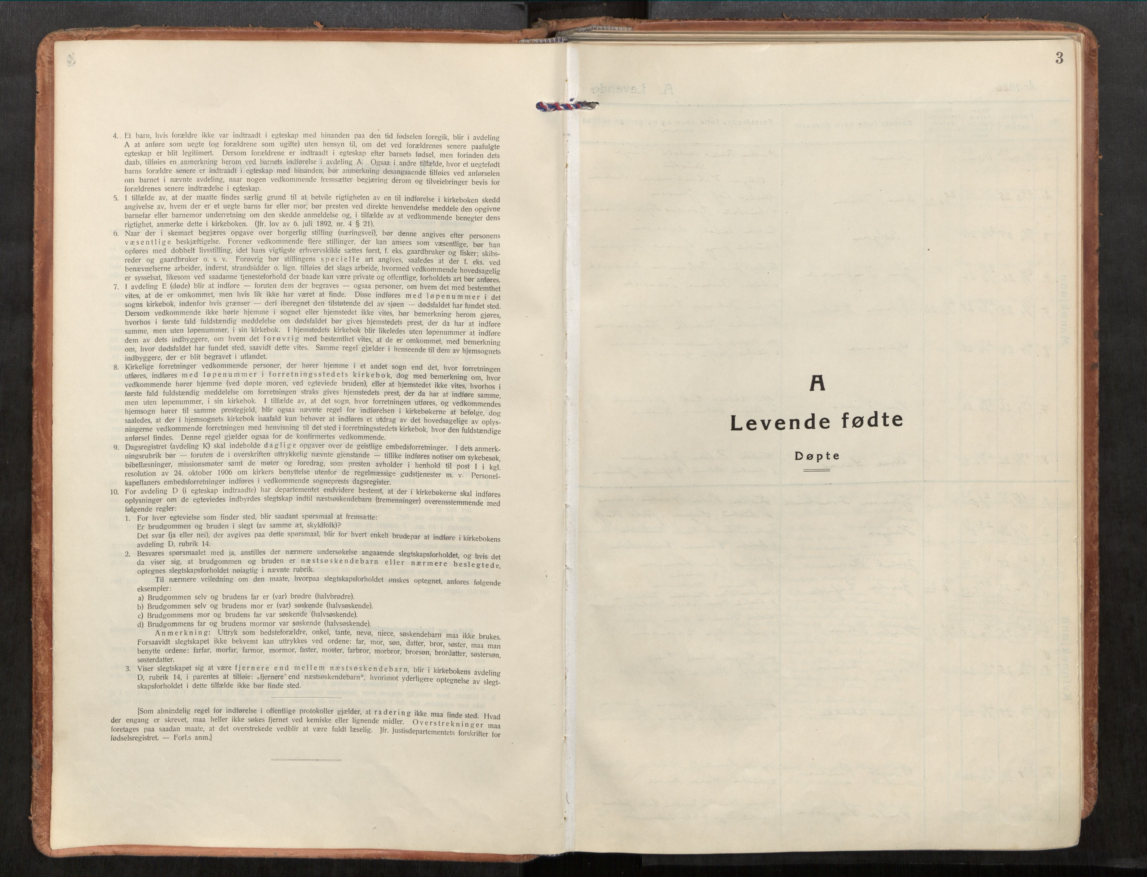 Rødøy sokneprestkontor, SAT/A-4397/2/H/Ha/Haa/L0001: Parish register (official) no. 1, 1926-1941, p. 3