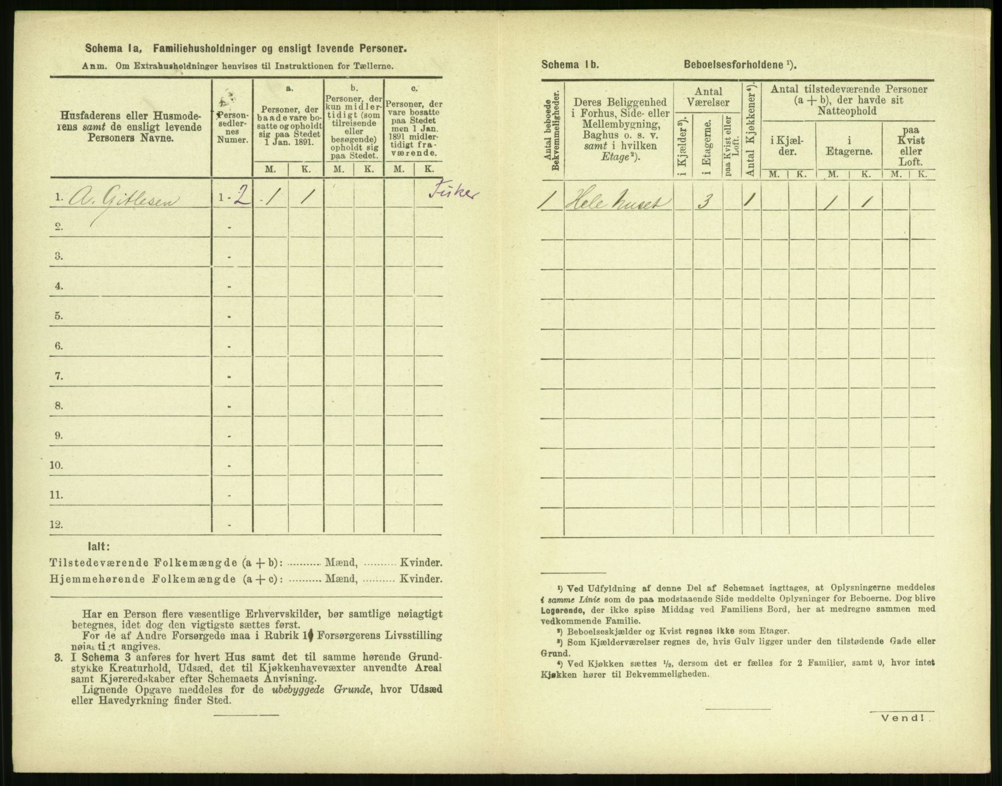 RA, 1891 census for 1104 Skudeneshavn, 1891, p. 185