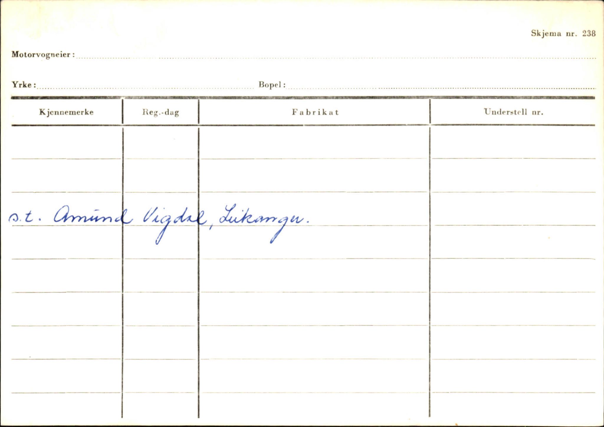 Statens vegvesen, Sogn og Fjordane vegkontor, SAB/A-5301/4/F/L0124: Eigarregister Sogndal A-U, 1945-1975, p. 2079