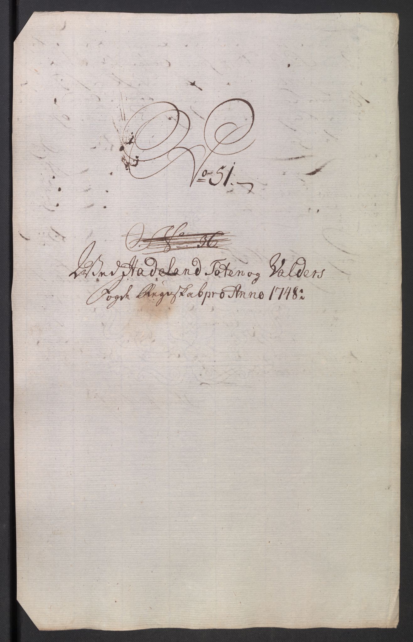 Rentekammeret inntil 1814, Reviderte regnskaper, Fogderegnskap, AV/RA-EA-4092/R18/L1346: Fogderegnskap Hadeland, Toten og Valdres, 1747-1748, p. 464