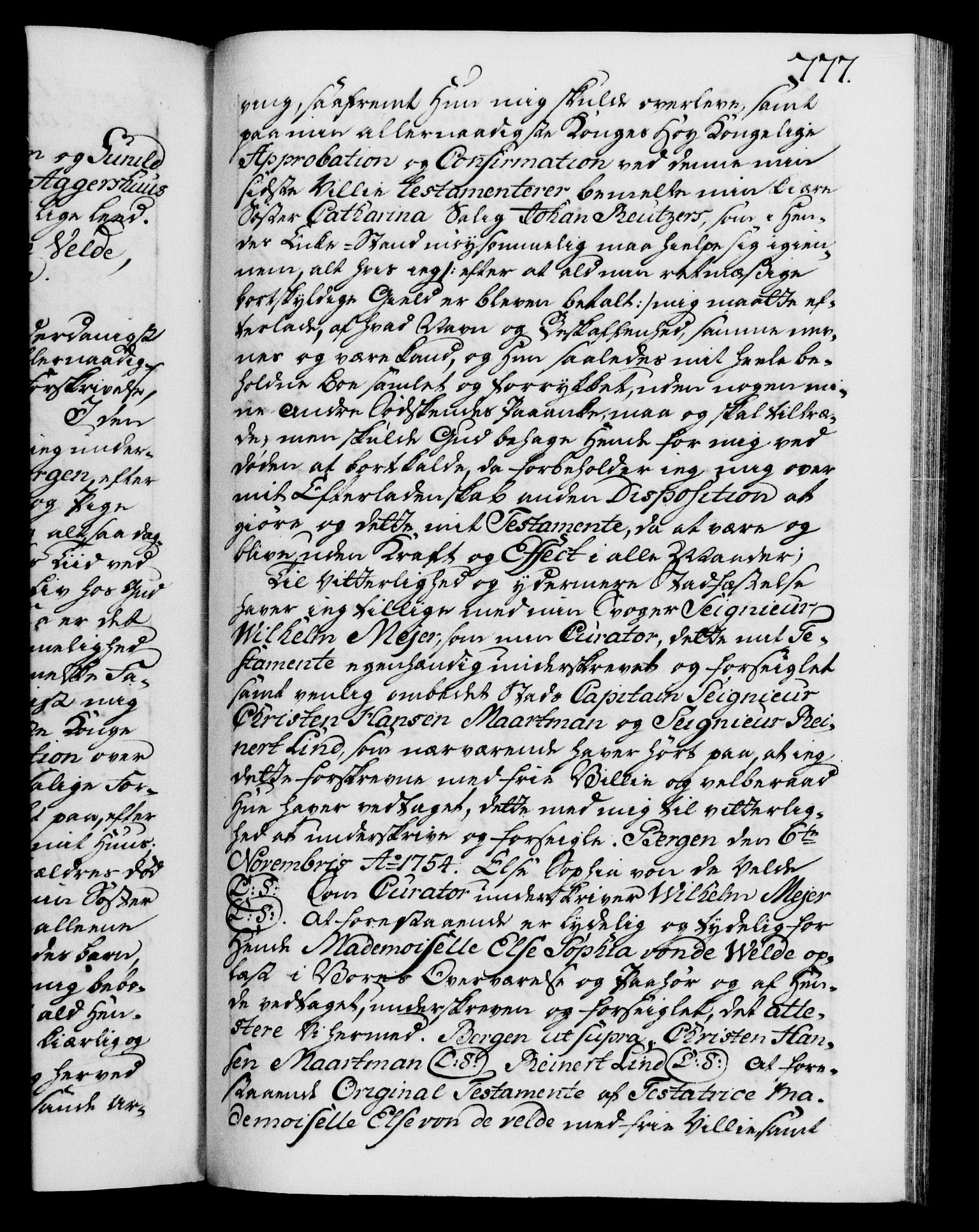 Danske Kanselli 1572-1799, AV/RA-EA-3023/F/Fc/Fca/Fcaa/L0041: Norske registre, 1760-1762, p. 777a