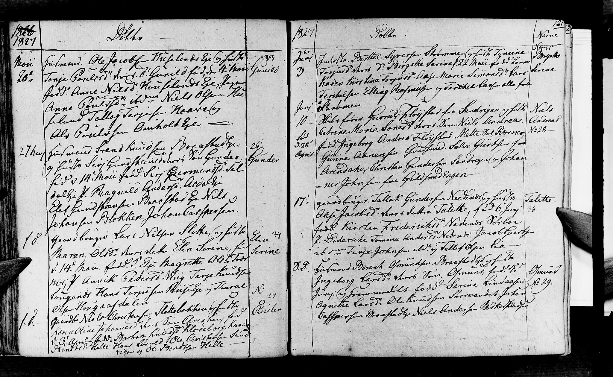 Øyestad sokneprestkontor, AV/SAK-1111-0049/F/Fa/L0011: Parish register (official) no. A 11, 1805-1824, p. 121