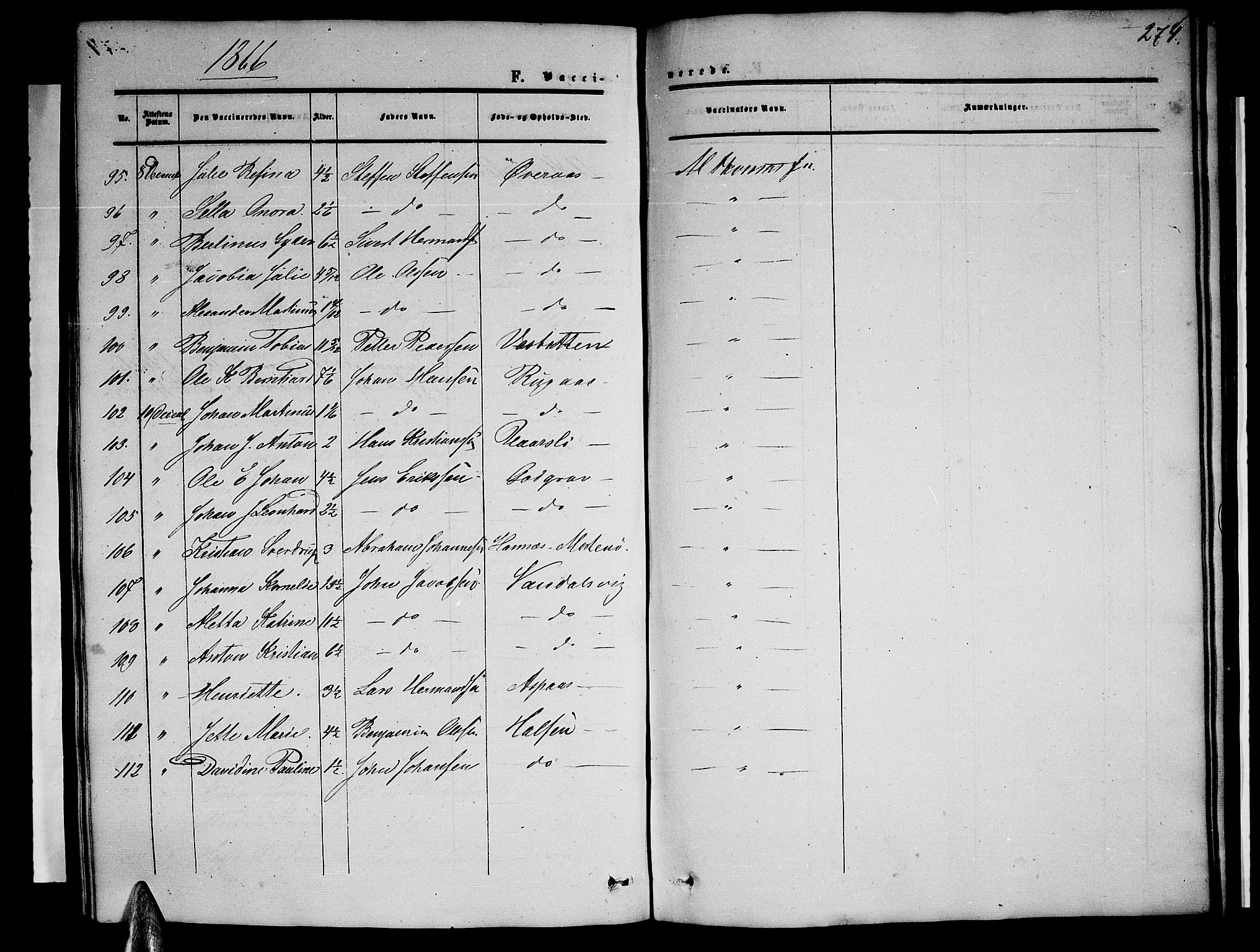 Ministerialprotokoller, klokkerbøker og fødselsregistre - Nordland, AV/SAT-A-1459/814/L0229: Parish register (copy) no. 814C02, 1859-1883, p. 274