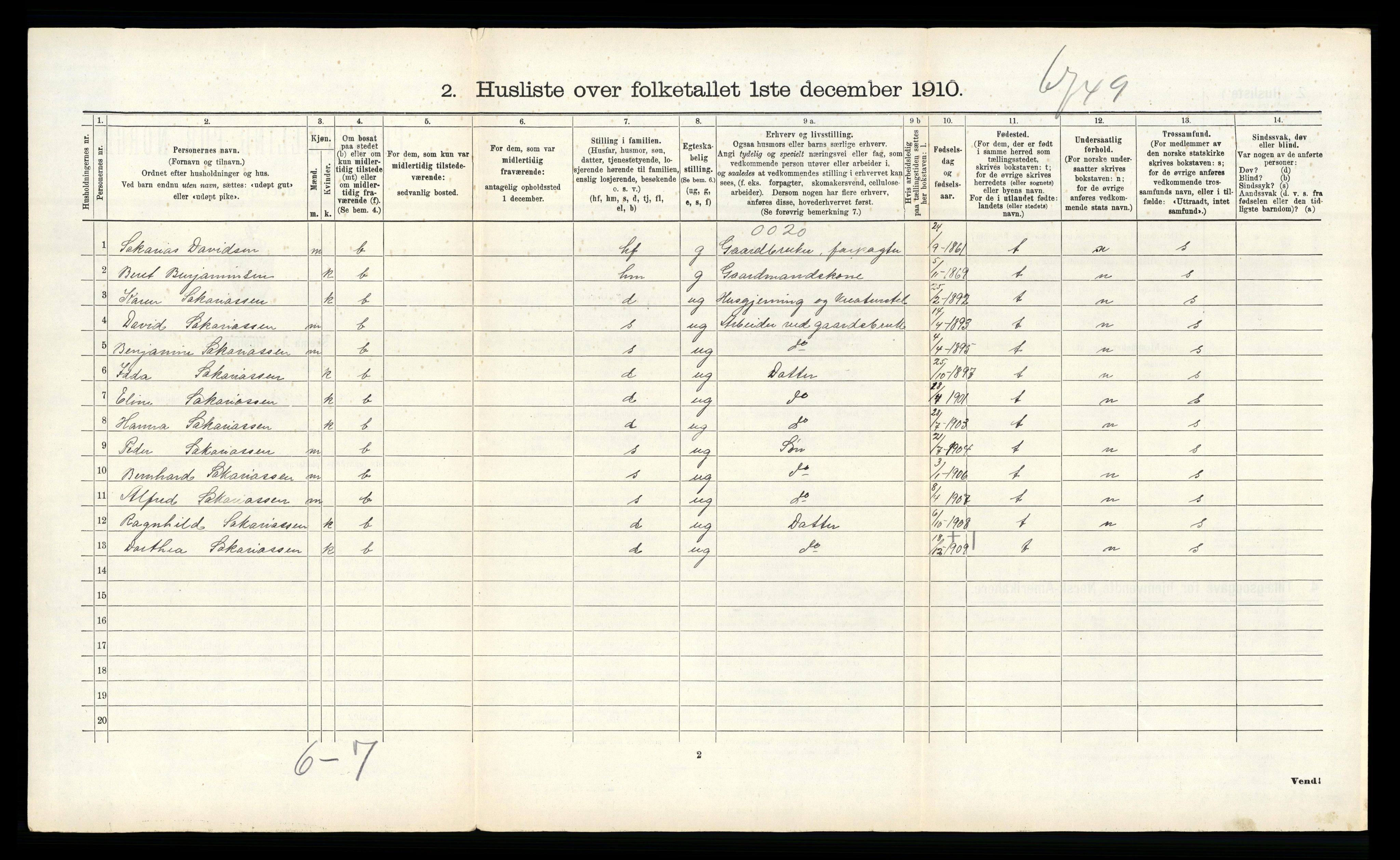 RA, 1910 census for Mo, 1910, p. 1190