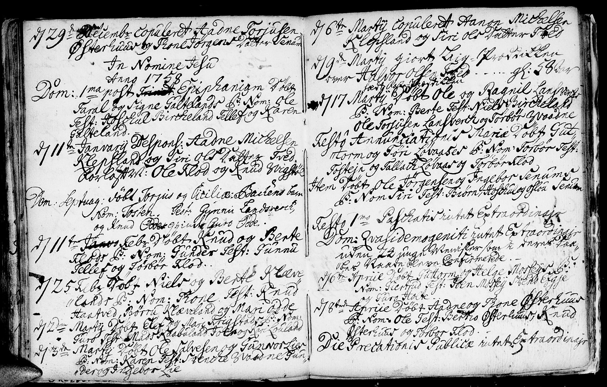 Evje sokneprestkontor, AV/SAK-1111-0008/F/Fa/Faa/L0001: Parish register (official) no. A 1, 1705-1760, p. 155