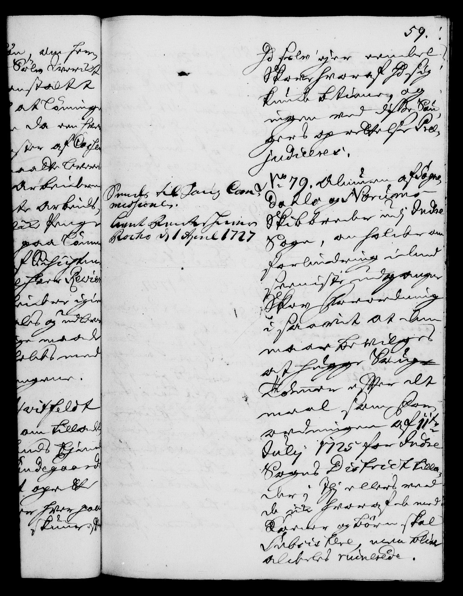 Rentekammeret, Kammerkanselliet, RA/EA-3111/G/Gh/Gha/L0009: Norsk ekstraktmemorialprotokoll (merket RK 53.54), 1726-1728, p. 59