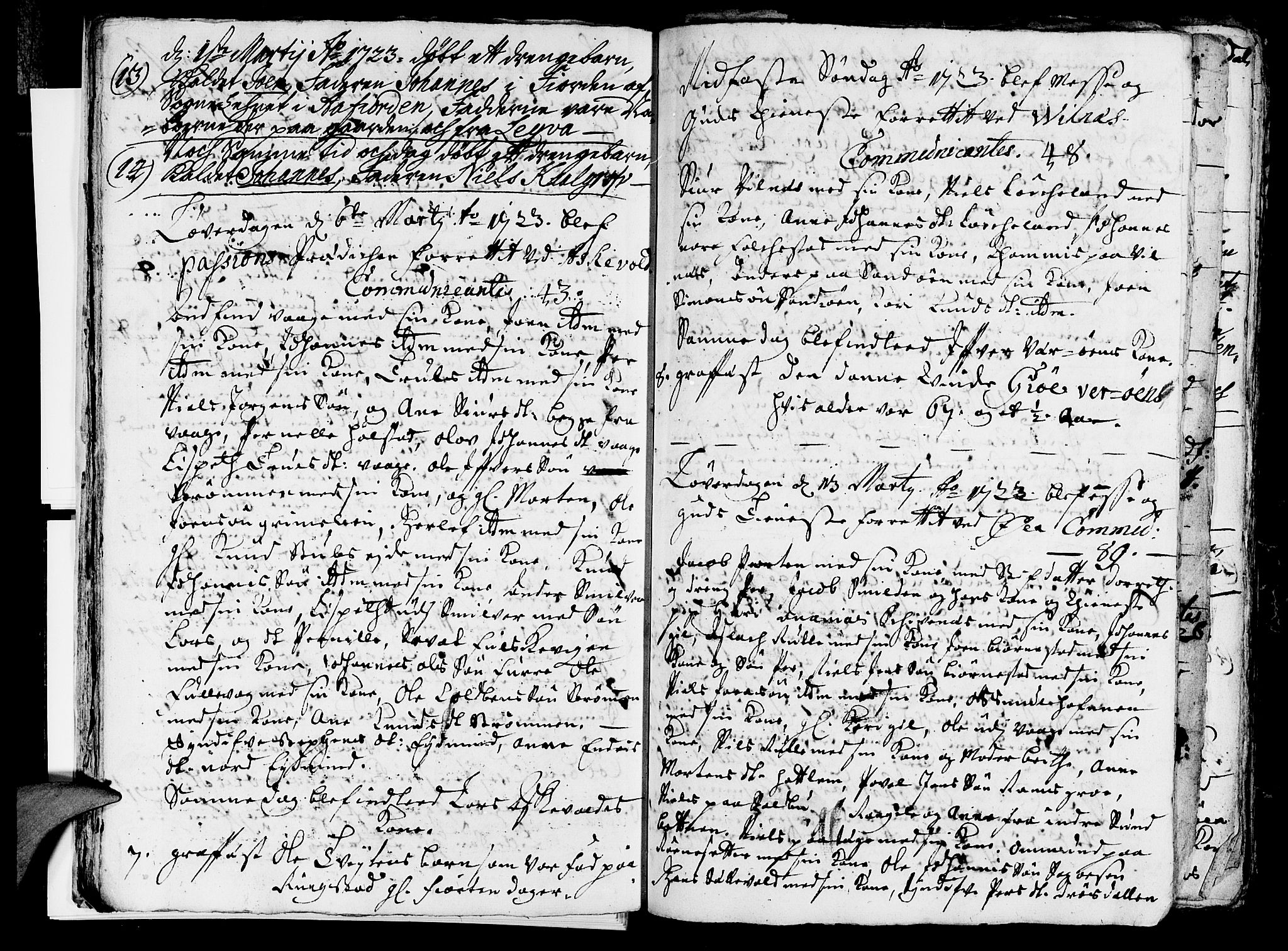 Askvoll sokneprestembete, SAB/A-79501/H/Haa/Haaa/L0005: Parish register (official) no. A 5, 1722-1733, p. 34