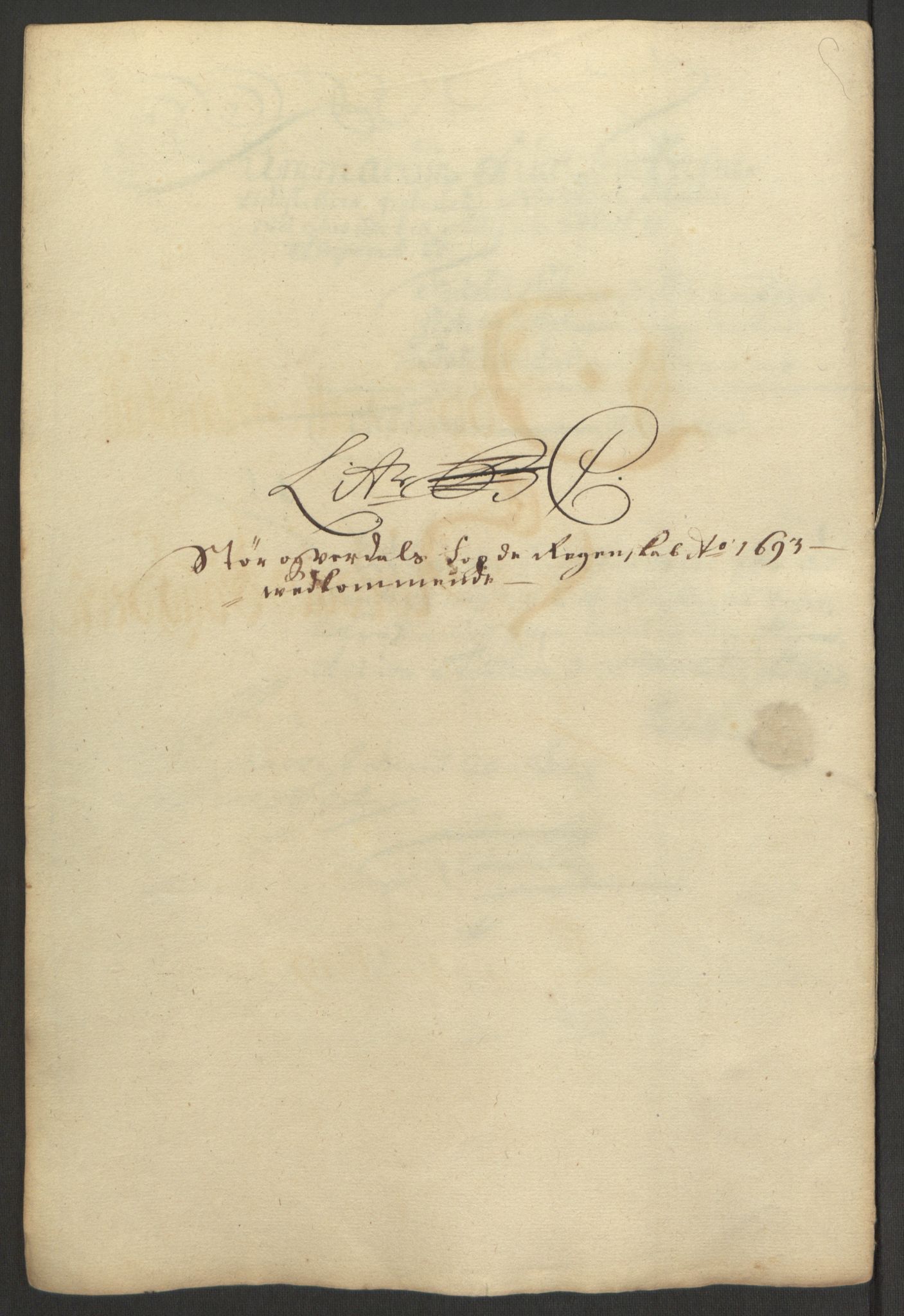 Rentekammeret inntil 1814, Reviderte regnskaper, Fogderegnskap, RA/EA-4092/R62/L4186: Fogderegnskap Stjørdal og Verdal, 1693-1694, p. 36