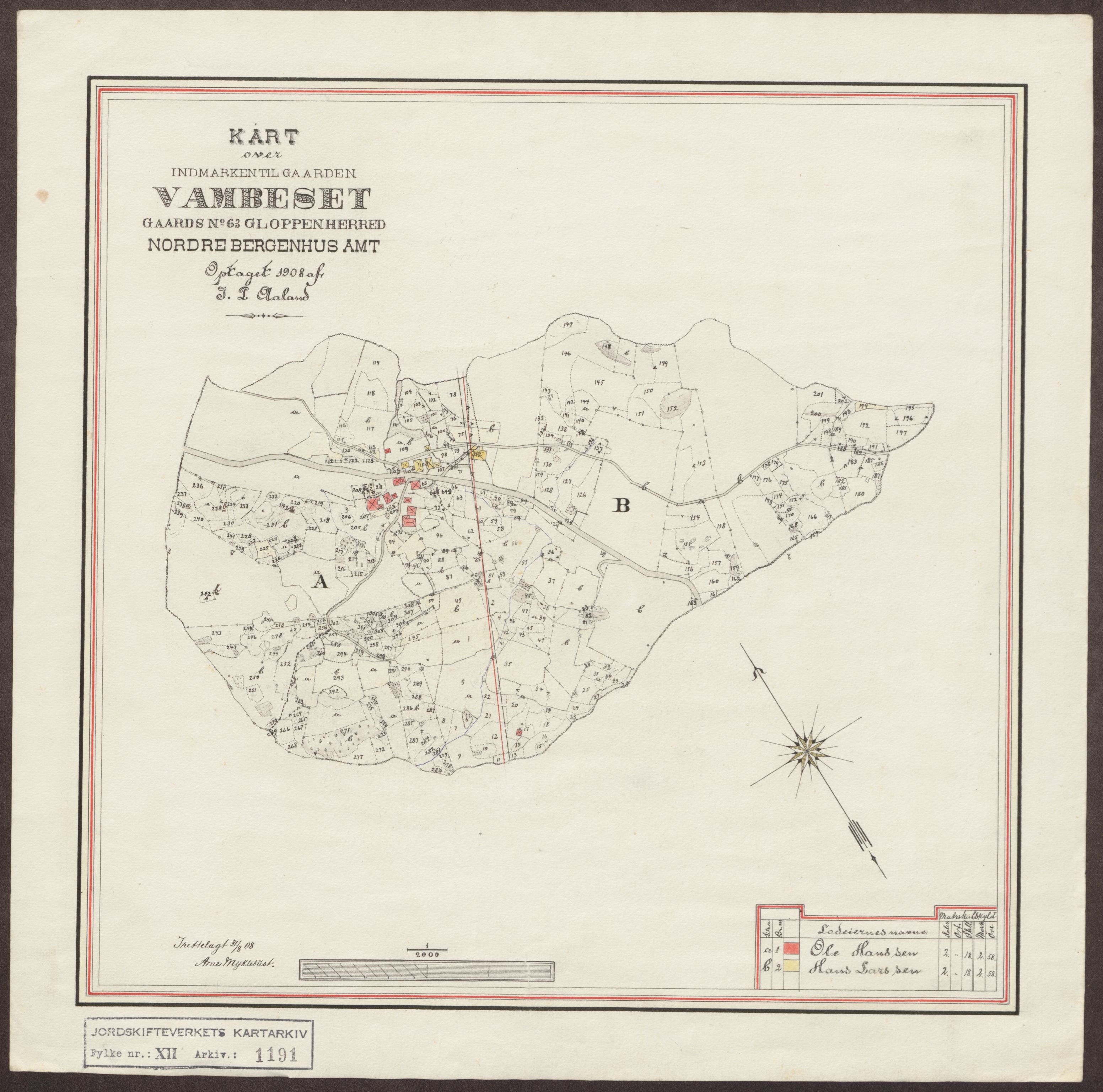 Jordskifteverkets kartarkiv, RA/S-3929/T, 1859-1988, p. 1339