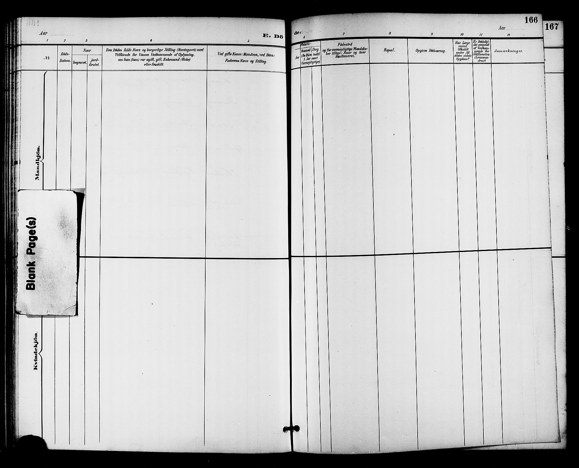 Ministerialprotokoller, klokkerbøker og fødselsregistre - Nordland, AV/SAT-A-1459/893/L1338: Parish register (official) no. 893A10, 1894-1903, p. 166