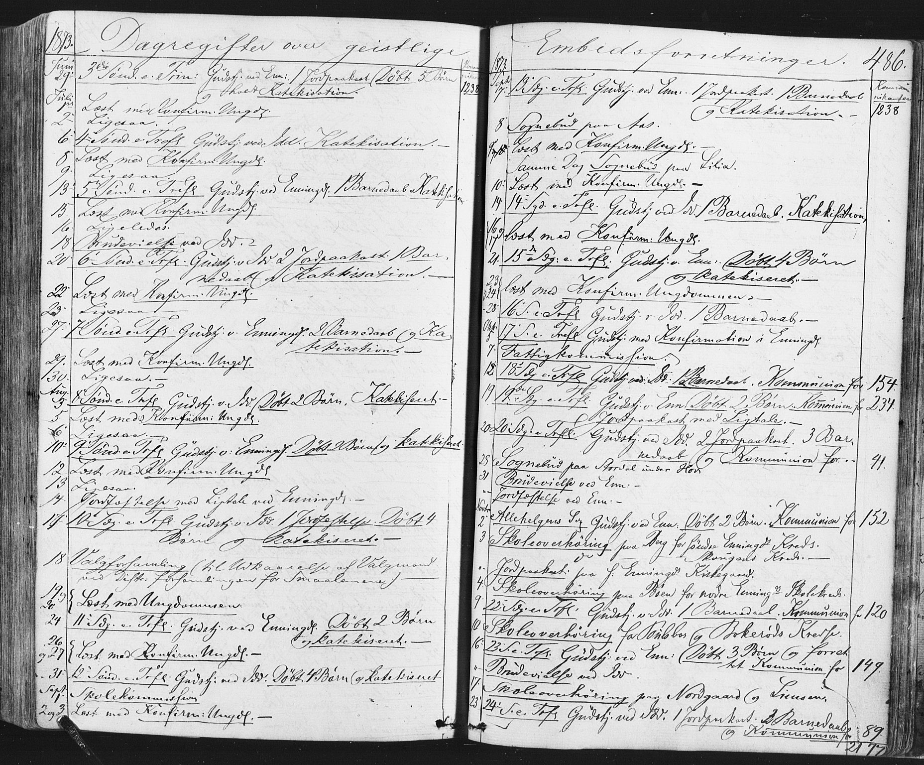Idd prestekontor Kirkebøker, AV/SAO-A-10911/F/Fc/L0005: Parish register (official) no. III 5, 1861-1877, p. 486