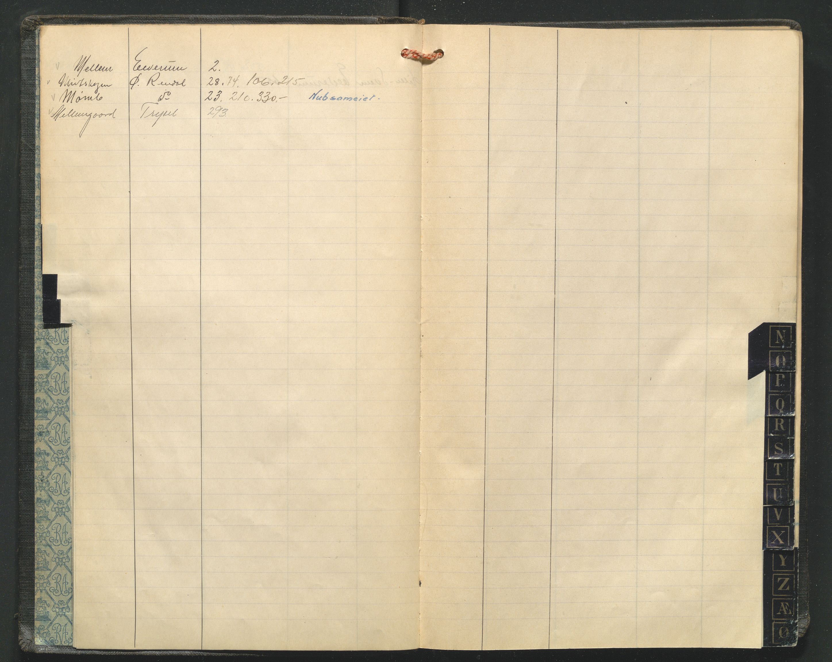 Hedmark og Østerdal jordskifterett, AV/SAH-JORDSKIFTEH-002/G/Ga/L0006/0001: Rettsbøker / Rettsbok - PI, 1921-1924