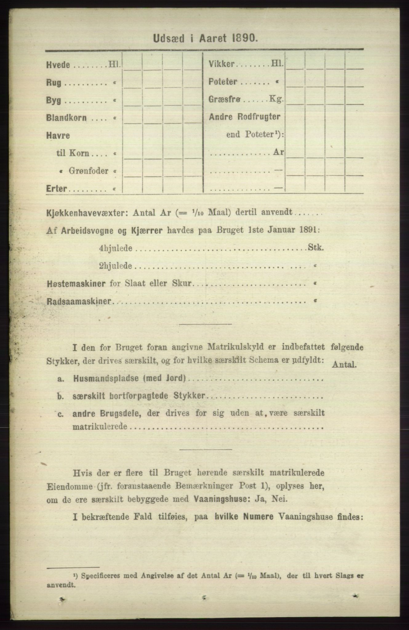 RA, 1891 census for 1251 Bruvik, 1891, p. 4630