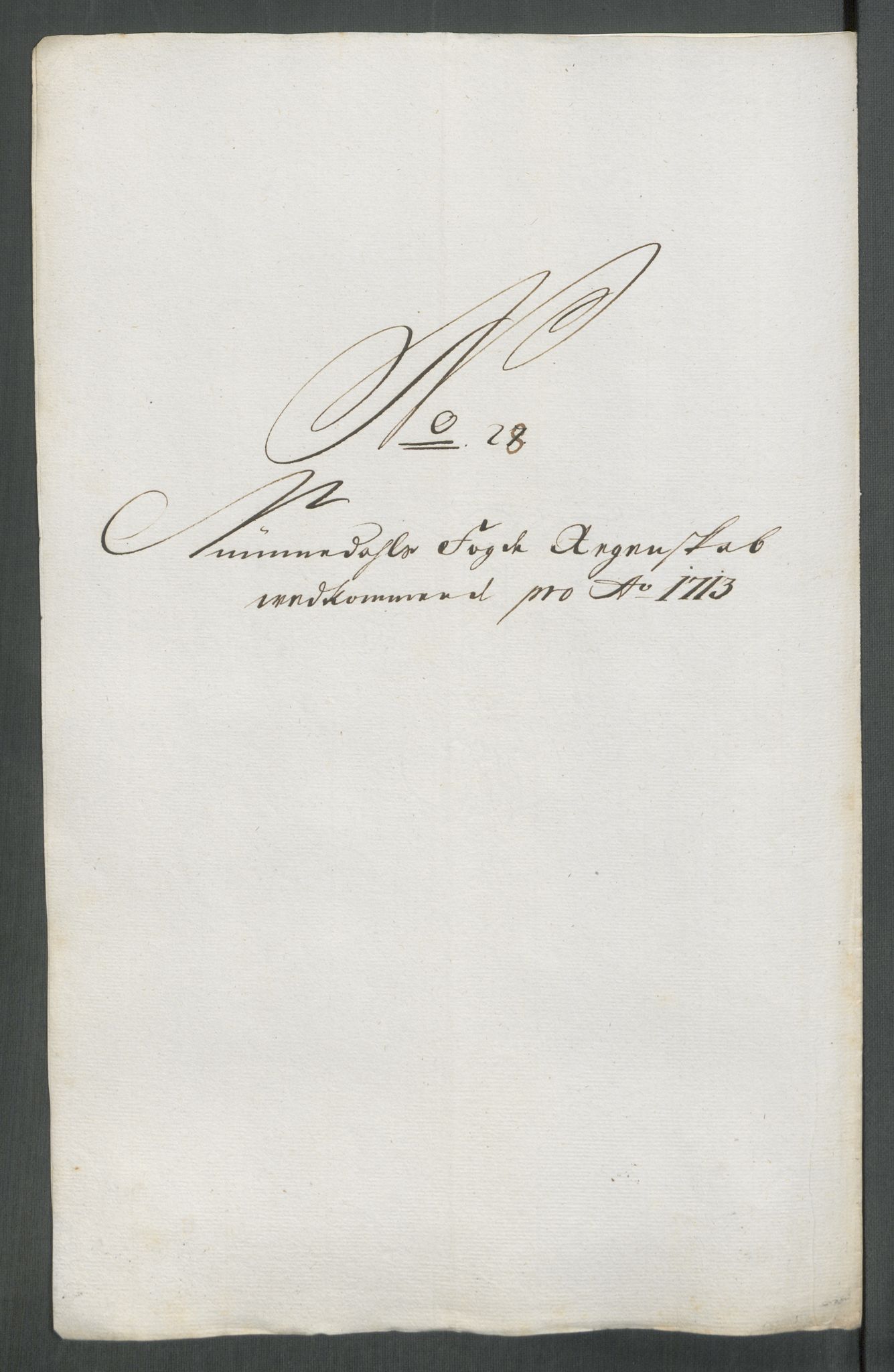 Rentekammeret inntil 1814, Reviderte regnskaper, Fogderegnskap, AV/RA-EA-4092/R64/L4434: Fogderegnskap Namdal, 1713, p. 206