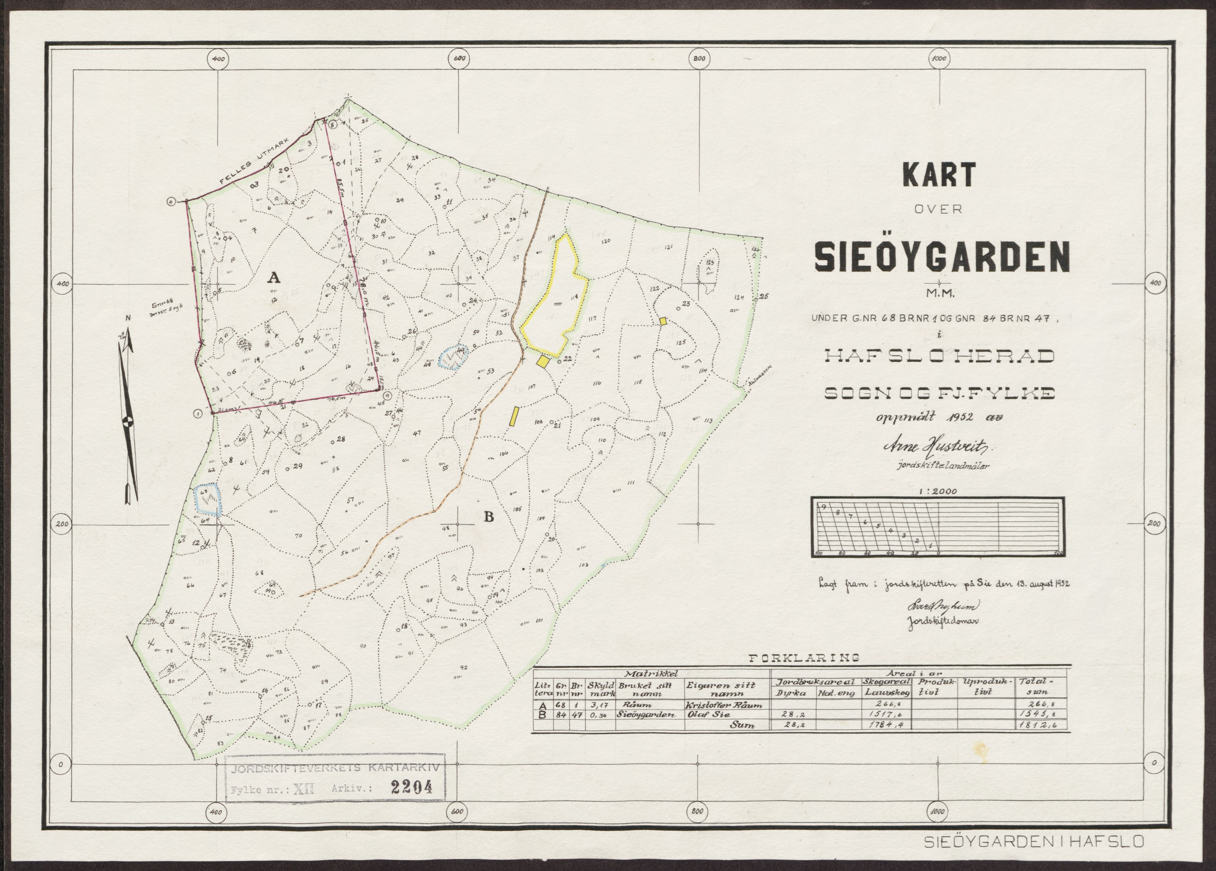 Jordskifteverkets kartarkiv, RA/S-3929/T, 1859-1988, p. 2691