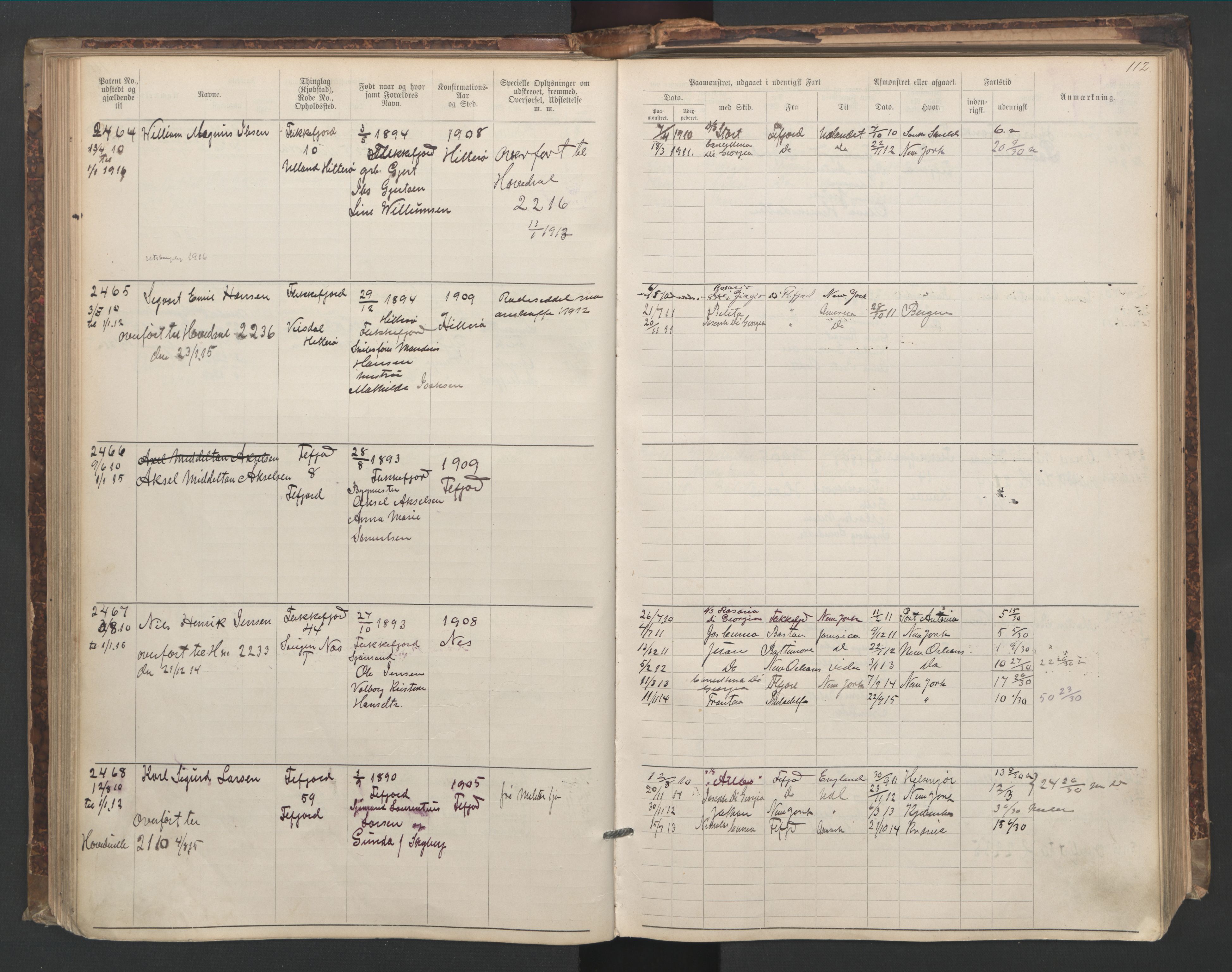 Flekkefjord mønstringskrets, AV/SAK-2031-0018/F/Fa/L0006: Annotasjonsrulle nr 1916-2964 med register, Æ-3, 1891-1948, p. 142