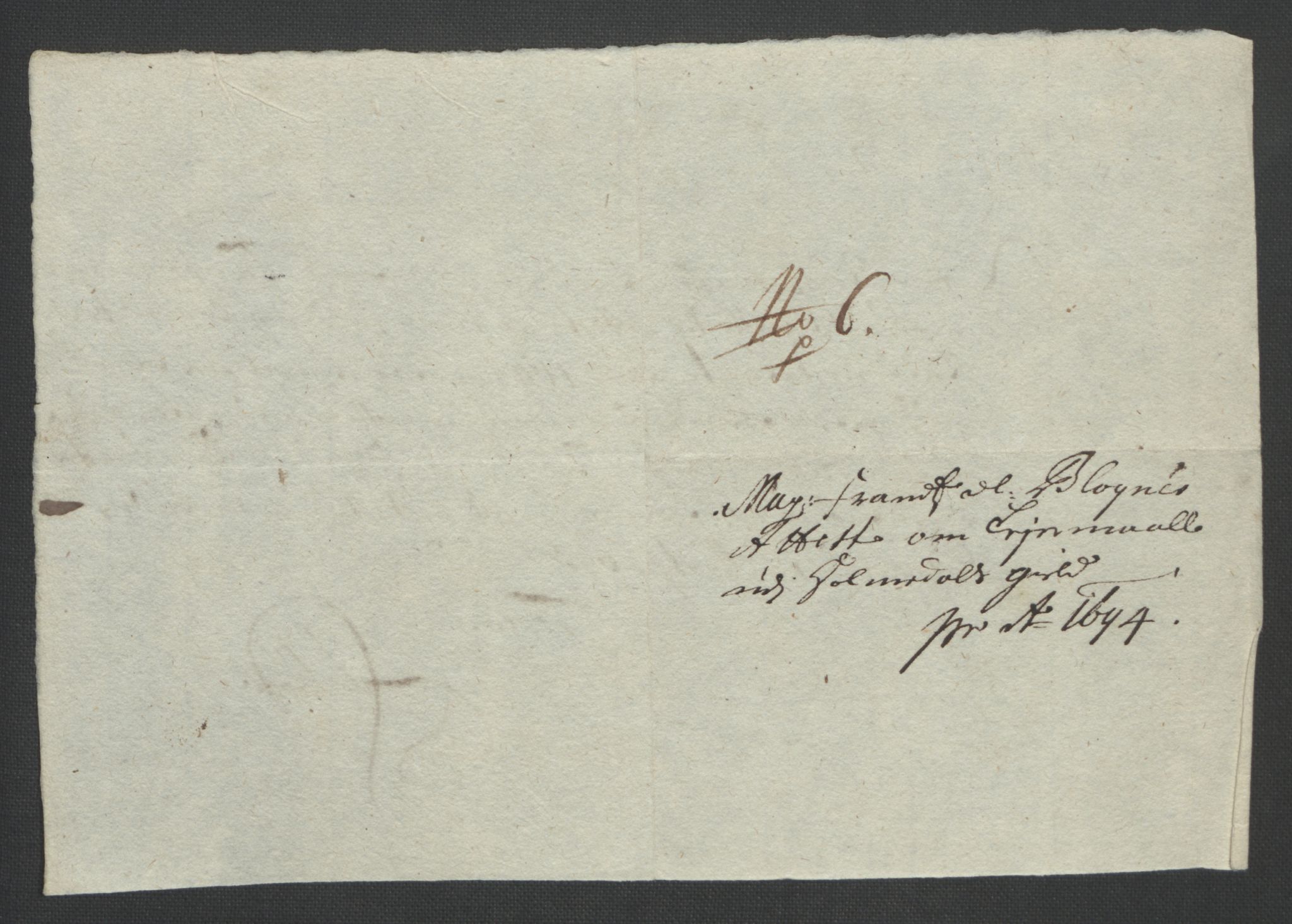 Rentekammeret inntil 1814, Reviderte regnskaper, Fogderegnskap, RA/EA-4092/R53/L3421: Fogderegnskap Sunn- og Nordfjord, 1693-1694, p. 337