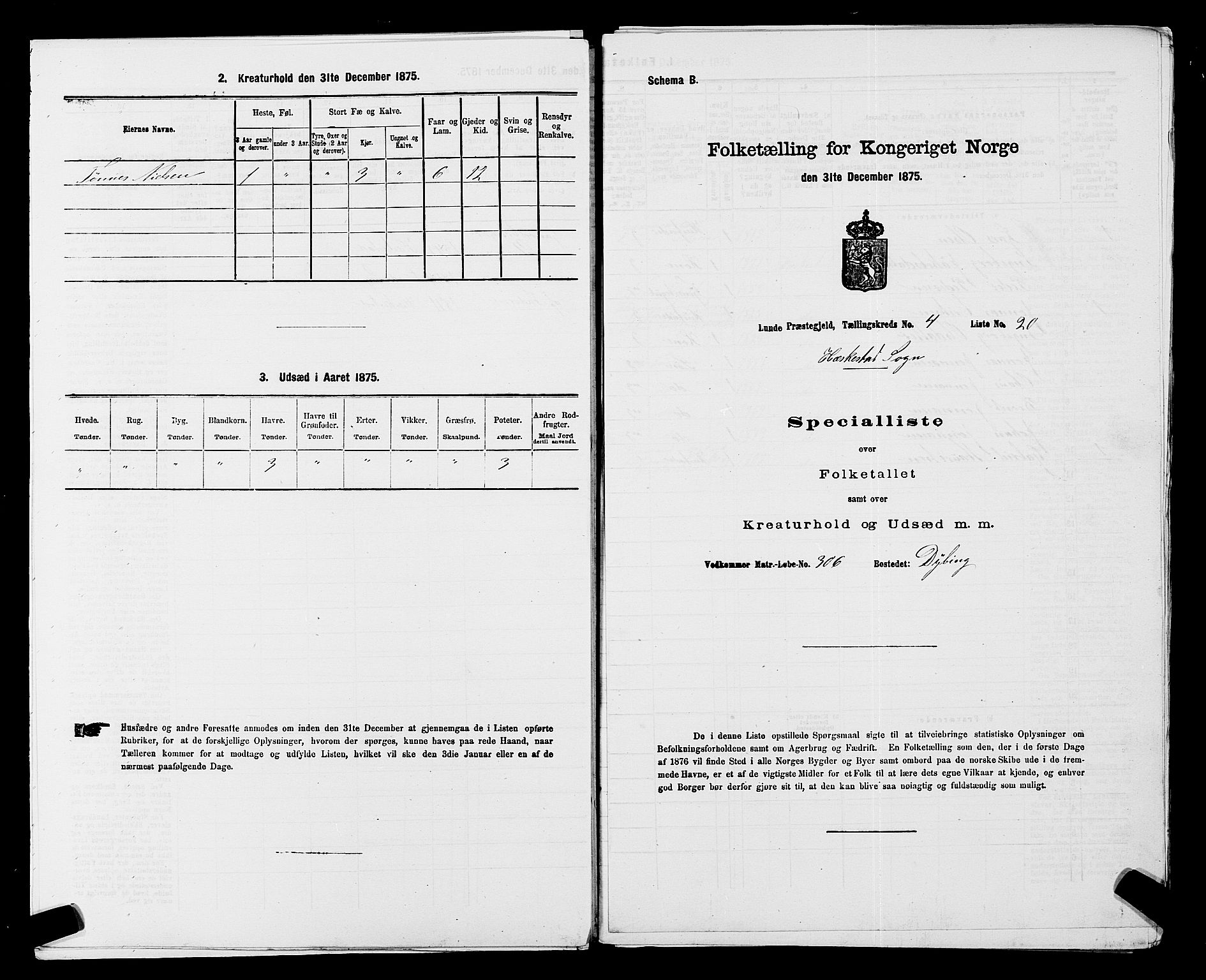 SAST, 1875 census for 1112P Lund, 1875, p. 627