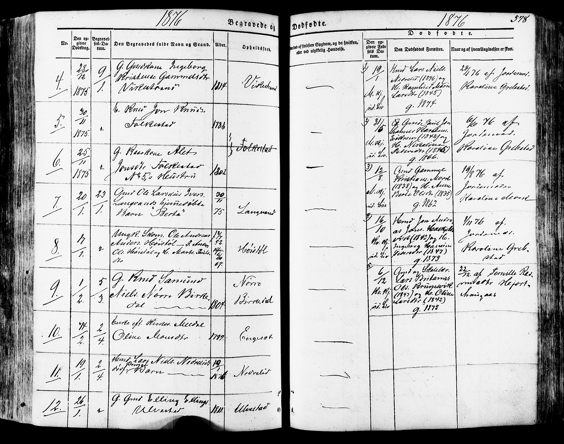 Ministerialprotokoller, klokkerbøker og fødselsregistre - Møre og Romsdal, SAT/A-1454/511/L0140: Parish register (official) no. 511A07, 1851-1878, p. 578