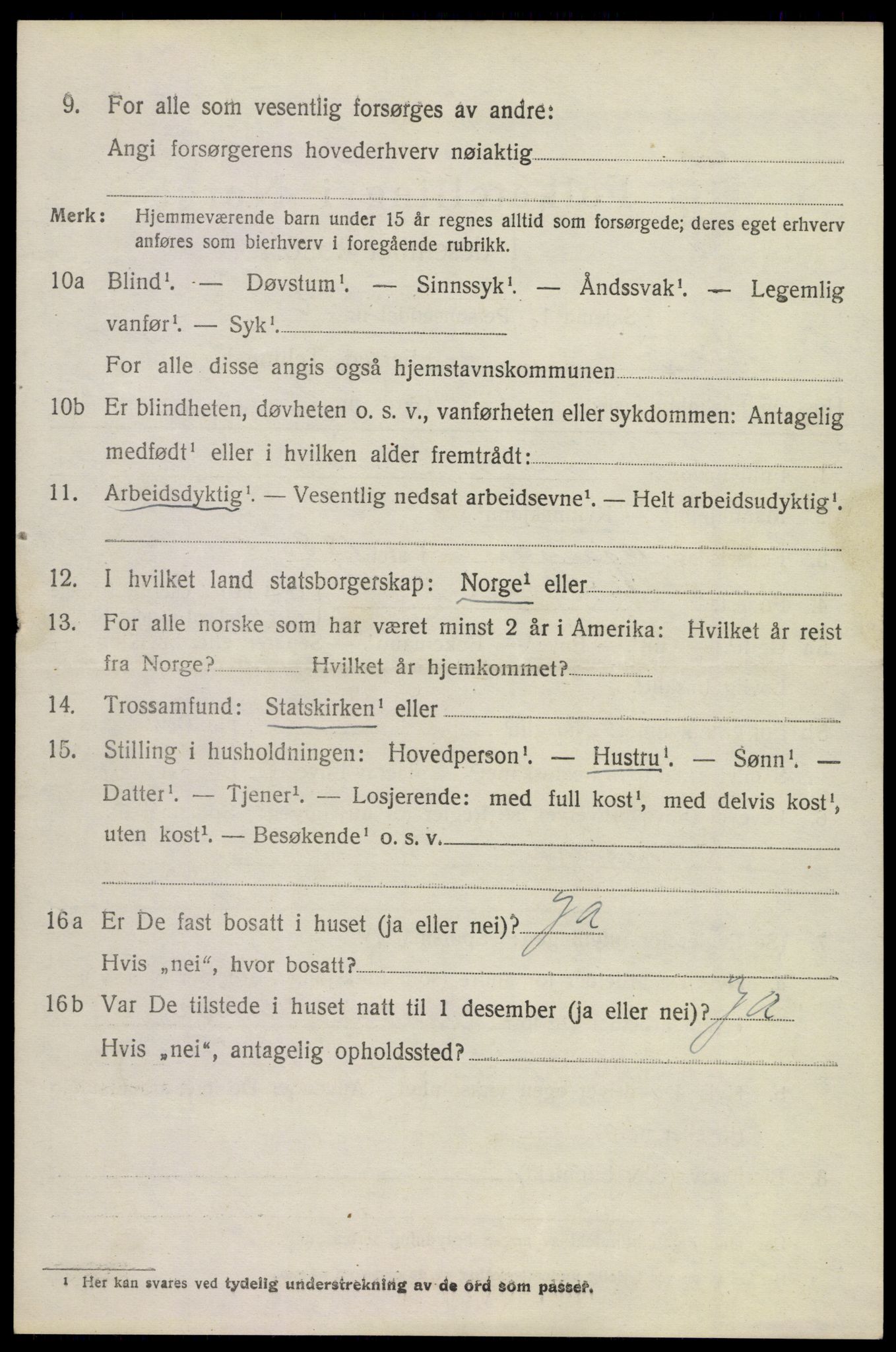 SAKO, 1920 census for Skoger, 1920, p. 7322