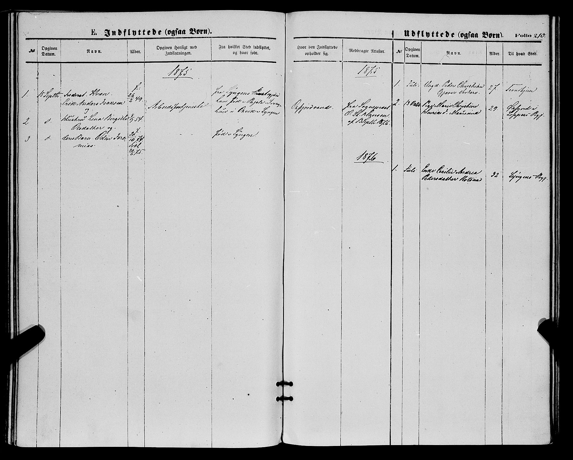 Skjervøy sokneprestkontor, SATØ/S-1300/H/Ha/Haa/L0008kirke: Parish register (official) no. 8, 1871-1877, p. 210