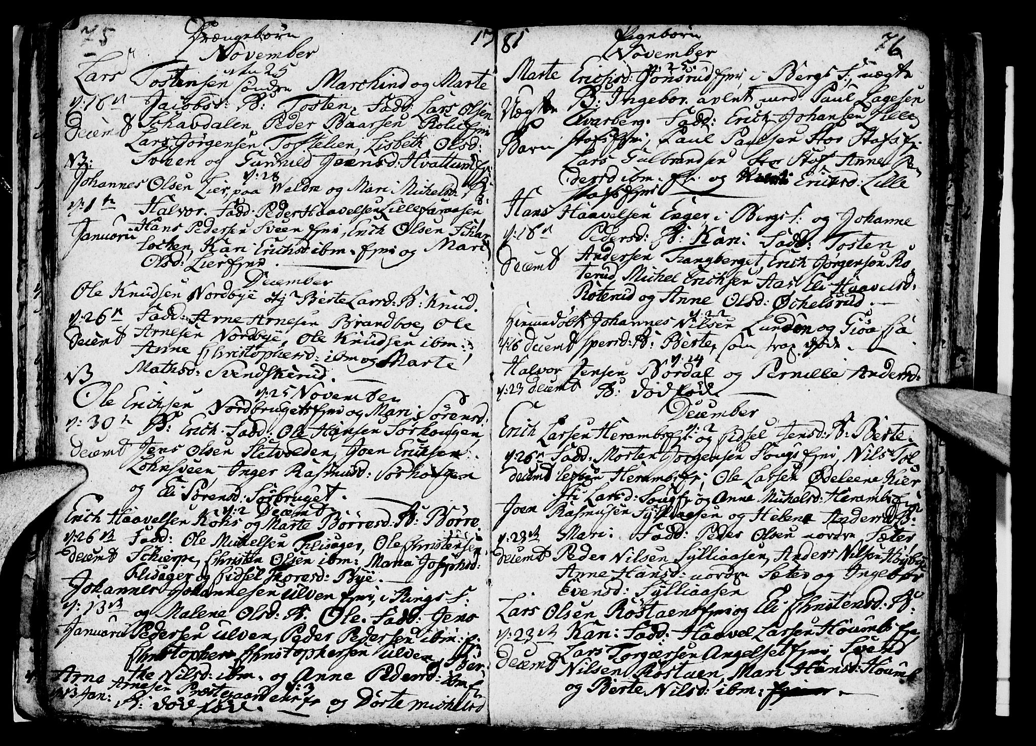 Ringsaker prestekontor, AV/SAH-PREST-014/I/Ia/L0005/0003: Parish register draft no. 5.3, 1780-1784, p. 75-76