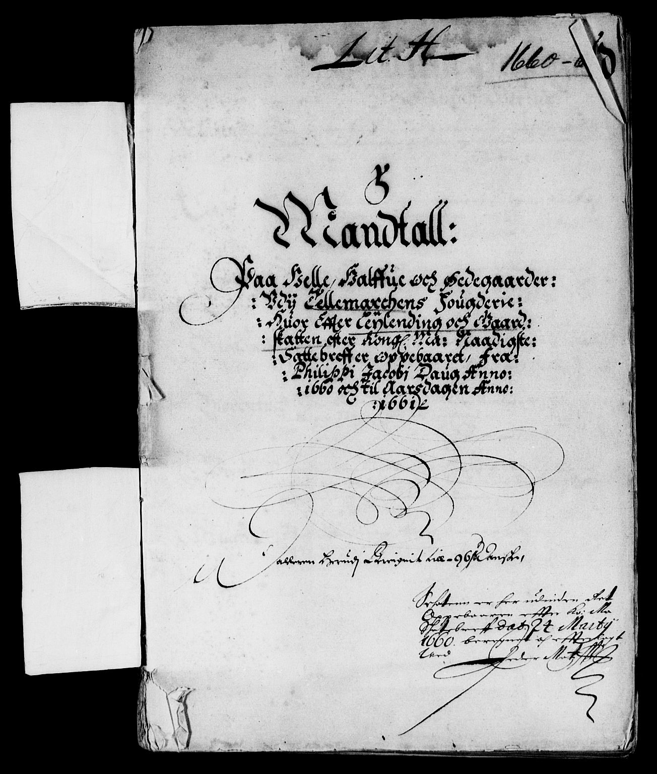 Rentekammeret inntil 1814, Reviderte regnskaper, Lensregnskaper, AV/RA-EA-5023/R/Rb/Rbp/L0047: Bratsberg len, 1659-1662