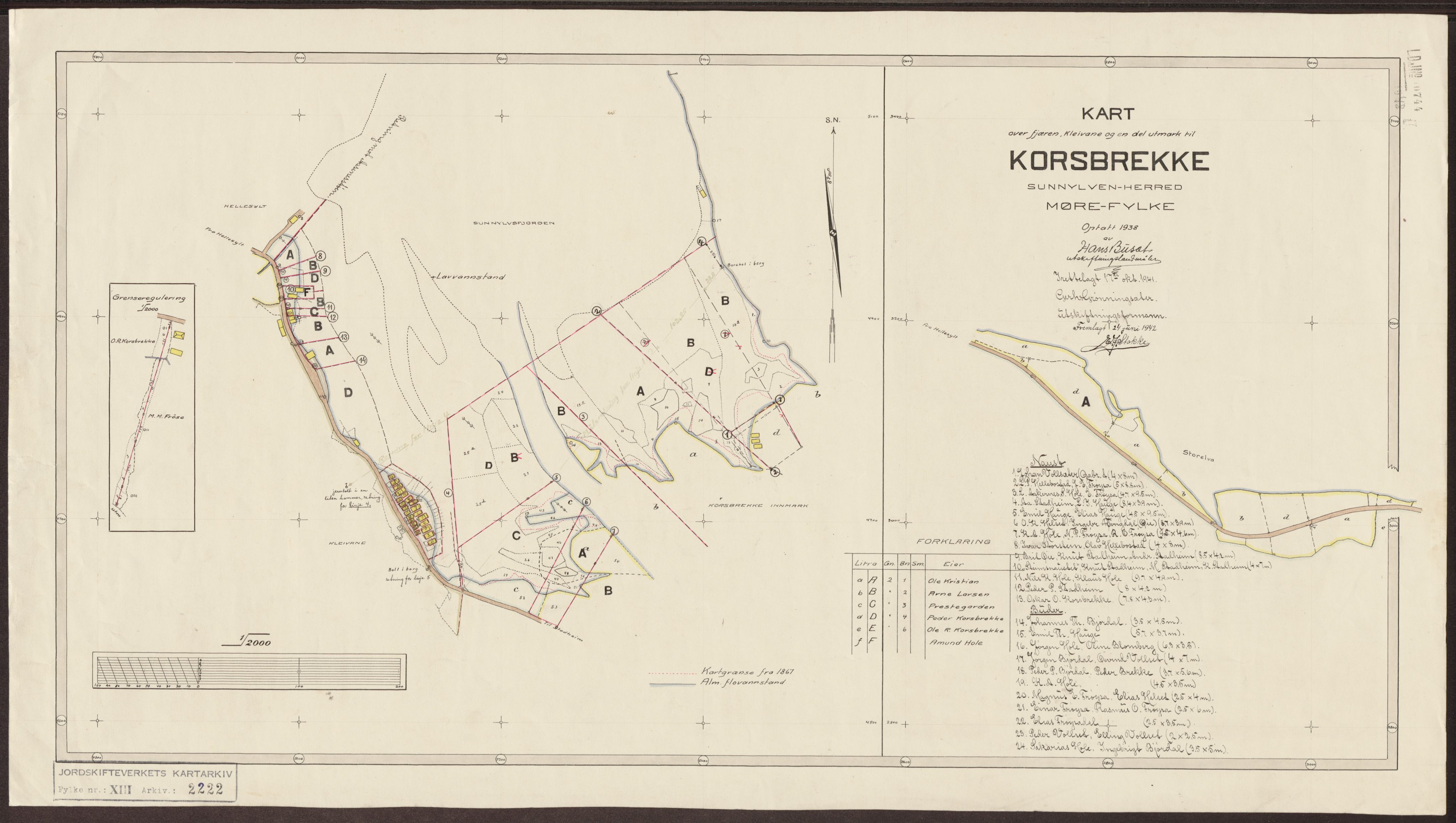 Jordskifteverkets kartarkiv, AV/RA-S-3929/T, 1859-1988, p. 2755