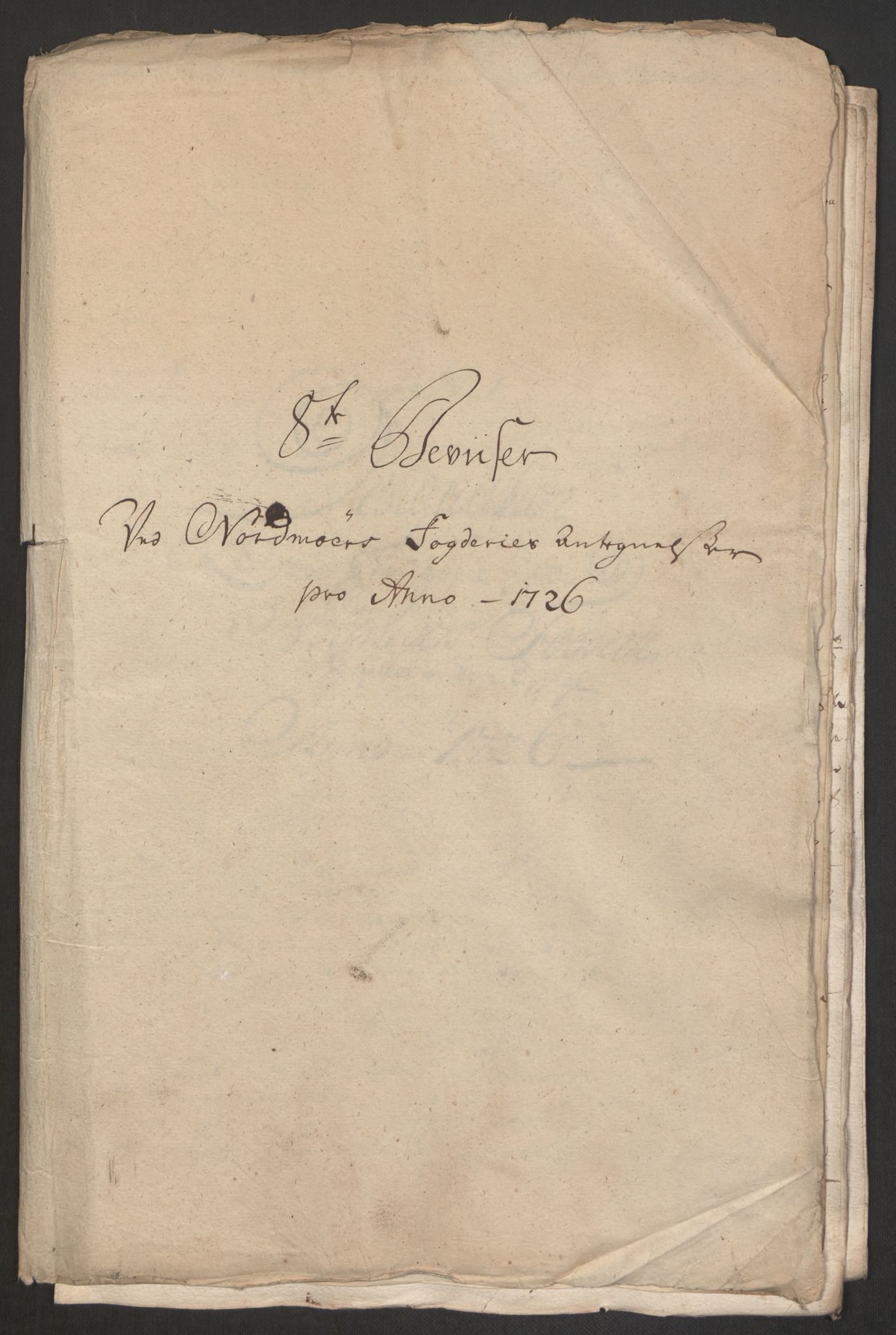 Rentekammeret inntil 1814, Reviderte regnskaper, Fogderegnskap, RA/EA-4092/R56/L3759: Fogderegnskap Nordmøre, 1726, p. 321