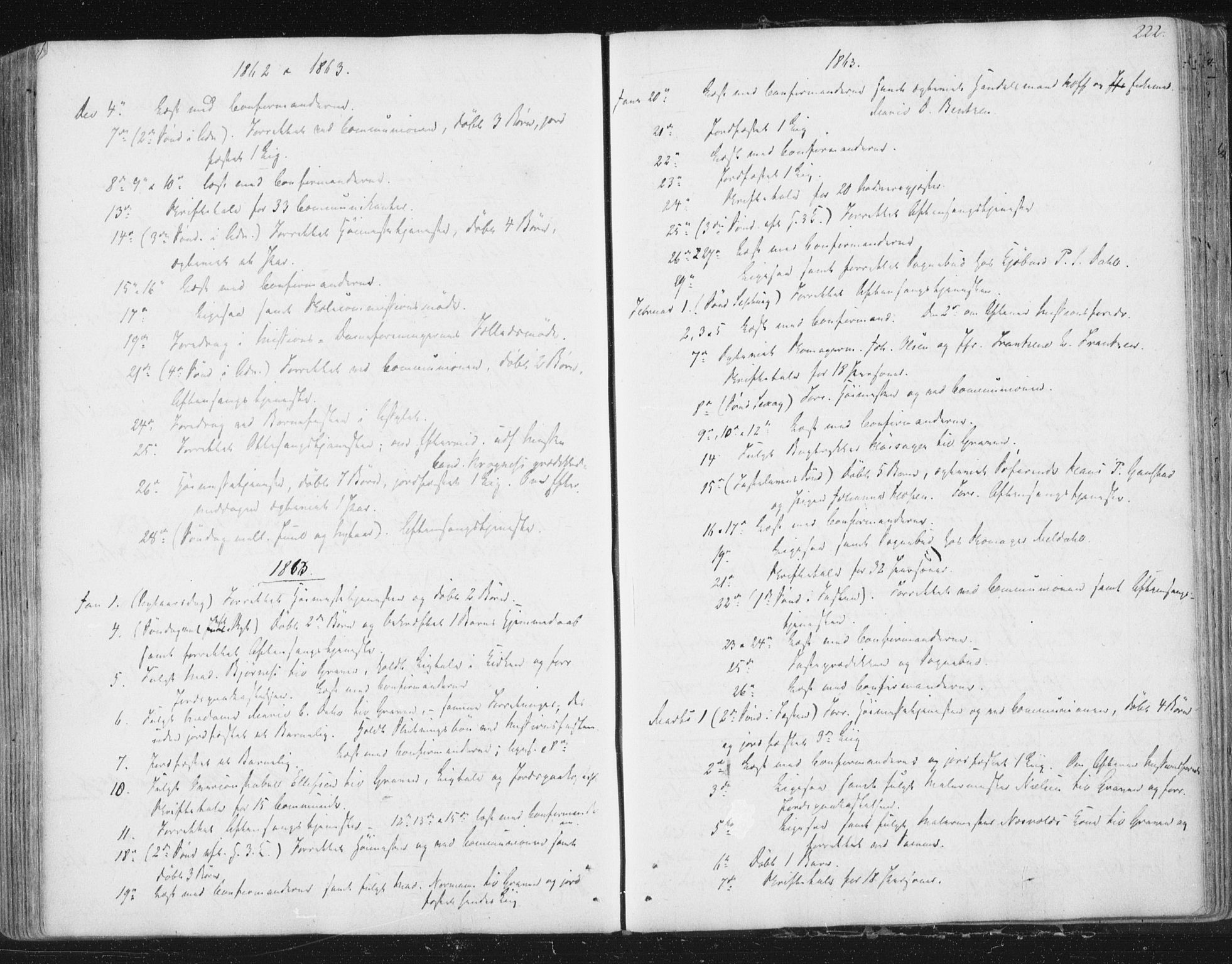 Ministerialprotokoller, klokkerbøker og fødselsregistre - Sør-Trøndelag, SAT/A-1456/602/L0127: Curate's parish register no. 602B01, 1821-1875, p. 222