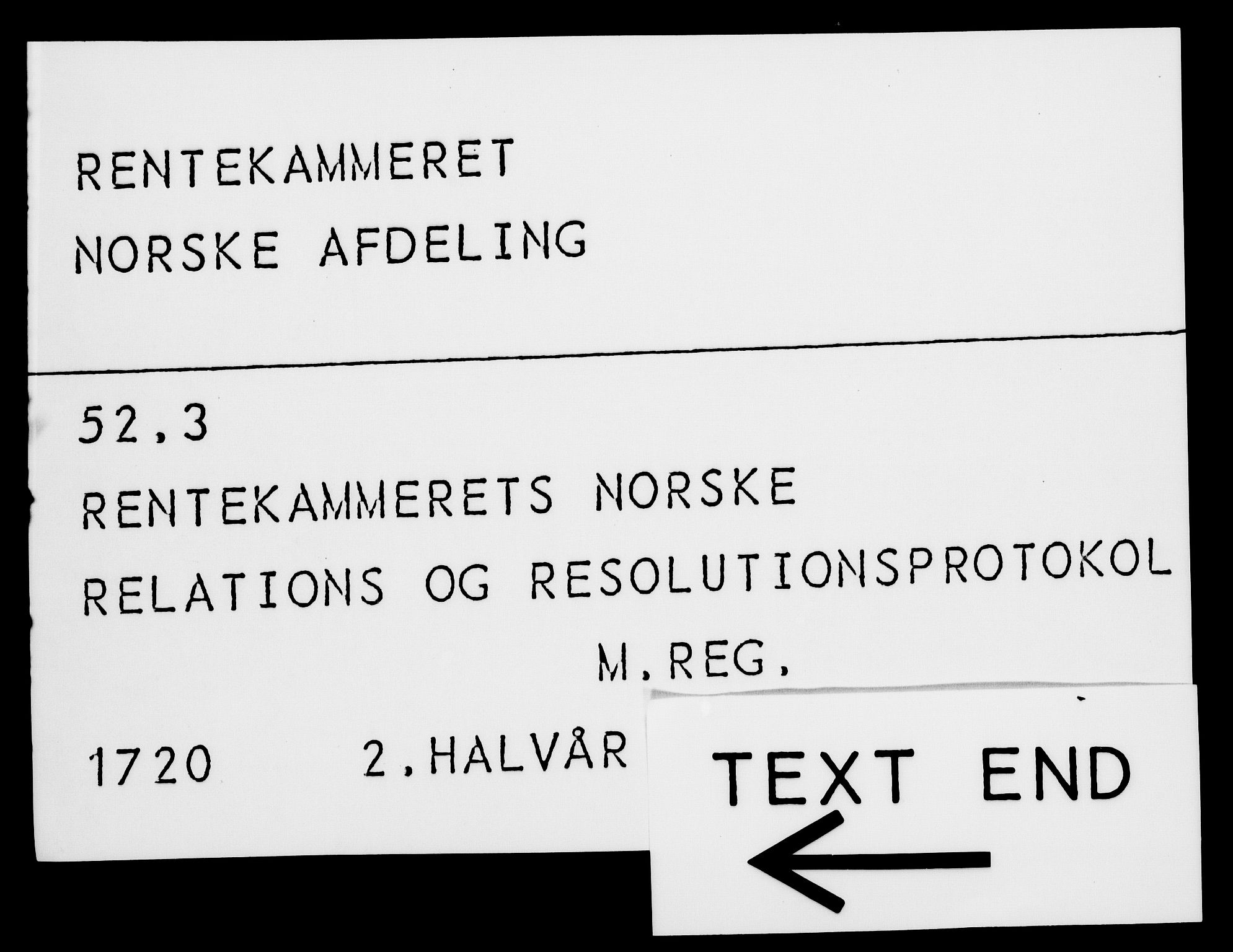 Rentekammeret, Kammerkanselliet, AV/RA-EA-3111/G/Gf/Gfa/L0003: Norsk relasjons- og resolusjonsprotokoll (merket RK 52.3), 1720, p. 1088