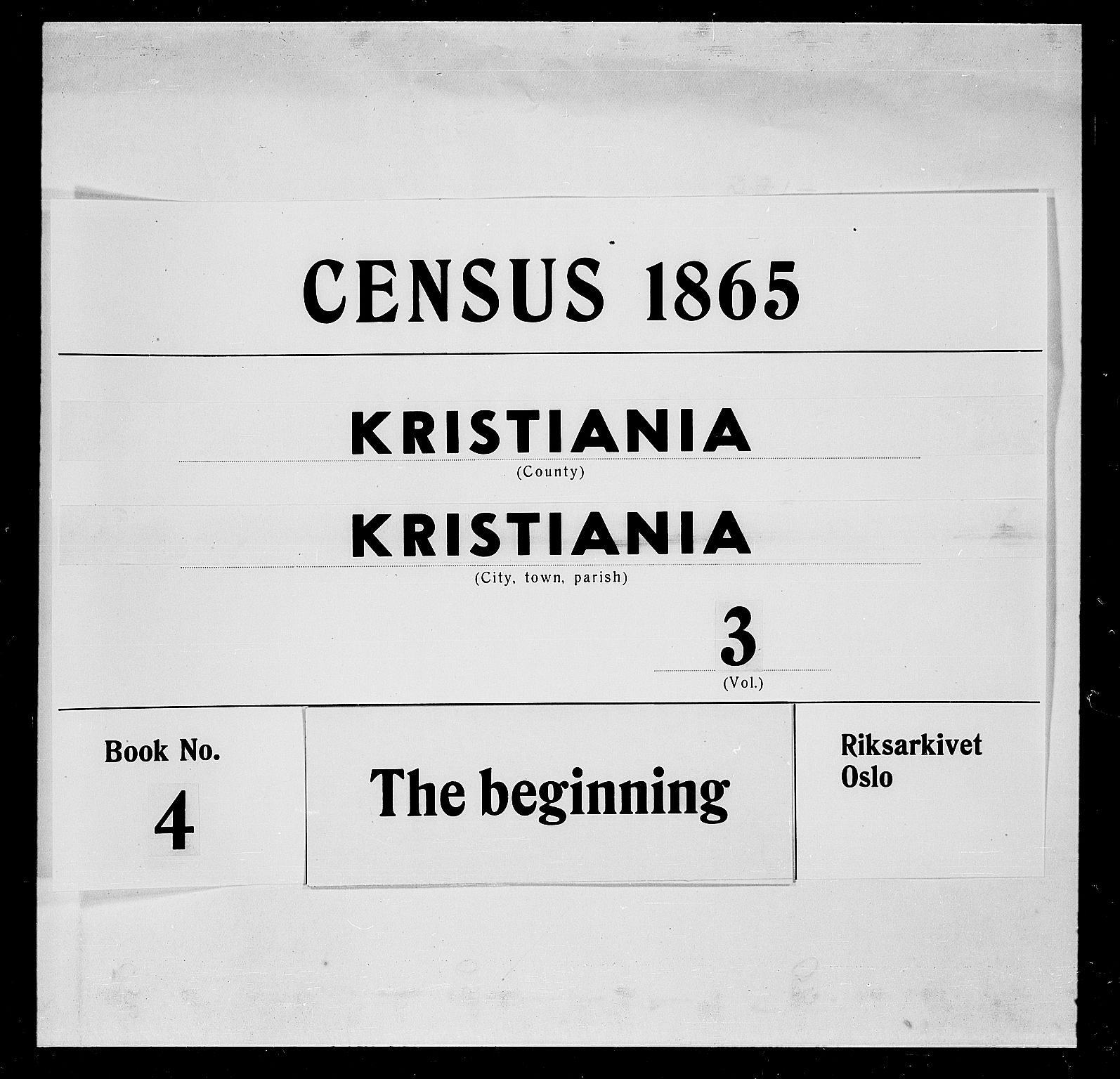 RA, 1865 census for Kristiania, 1865, p. 1121