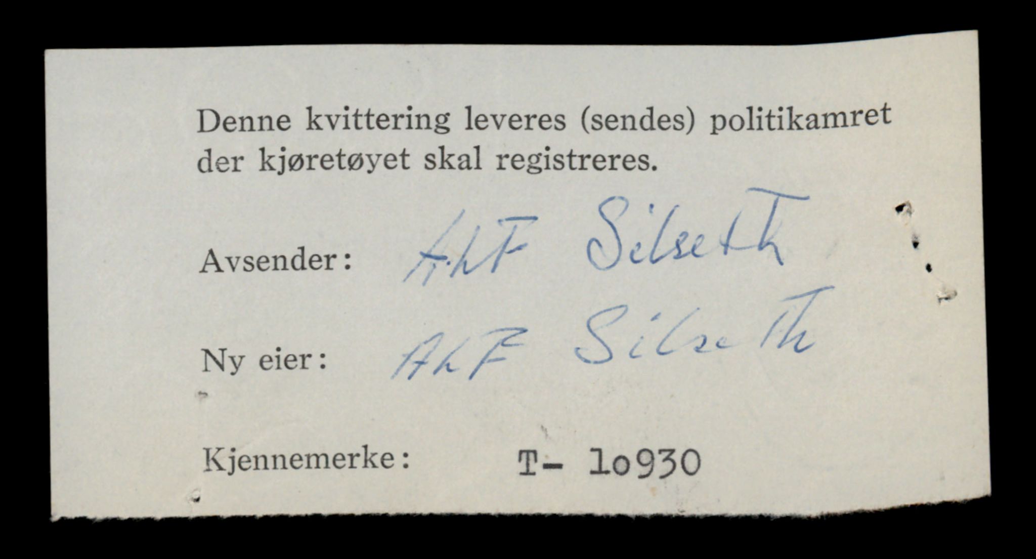 Møre og Romsdal vegkontor - Ålesund trafikkstasjon, SAT/A-4099/F/Fe/L0024: Registreringskort for kjøretøy T 10810 - T 10930, 1927-1998, p. 3103