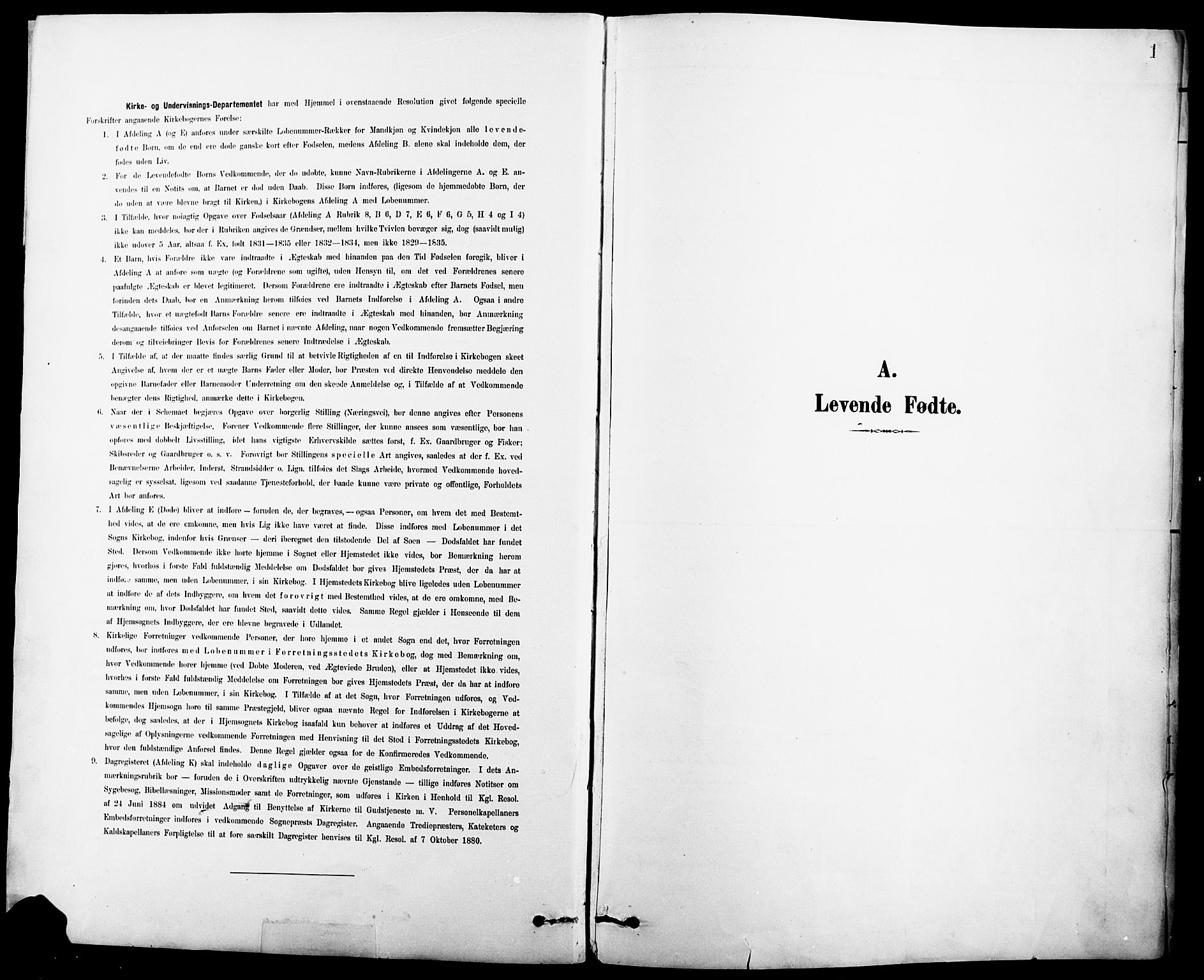 Vinger prestekontor, SAH/PREST-024/H/Ha/Hab/L0004: Parish register (copy) no. 4, 1895-1920, p. 1