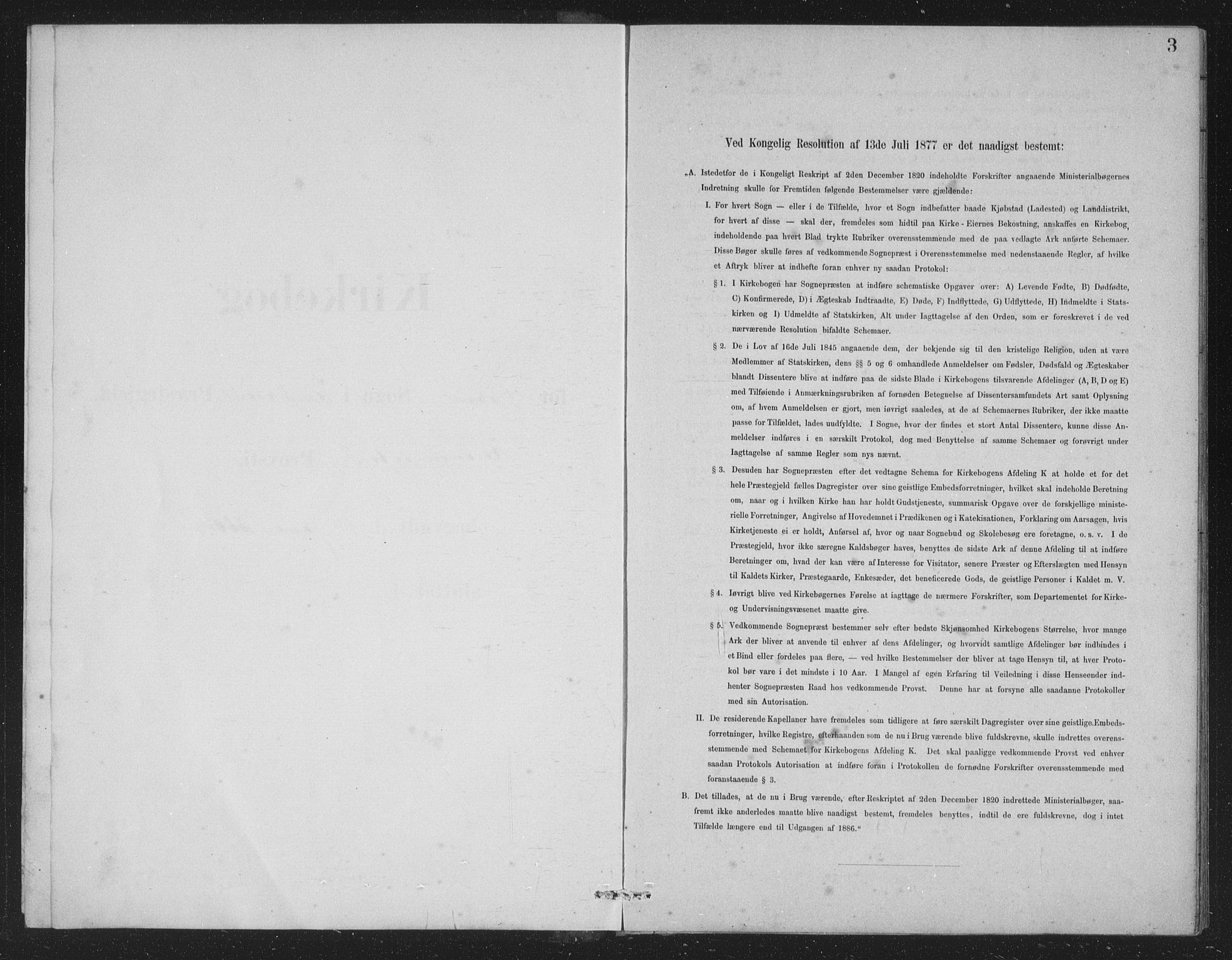 Vossestrand Sokneprestembete, AV/SAB-A-79101/H/Hab: Parish register (copy) no. A 2, 1880-1902, p. 3