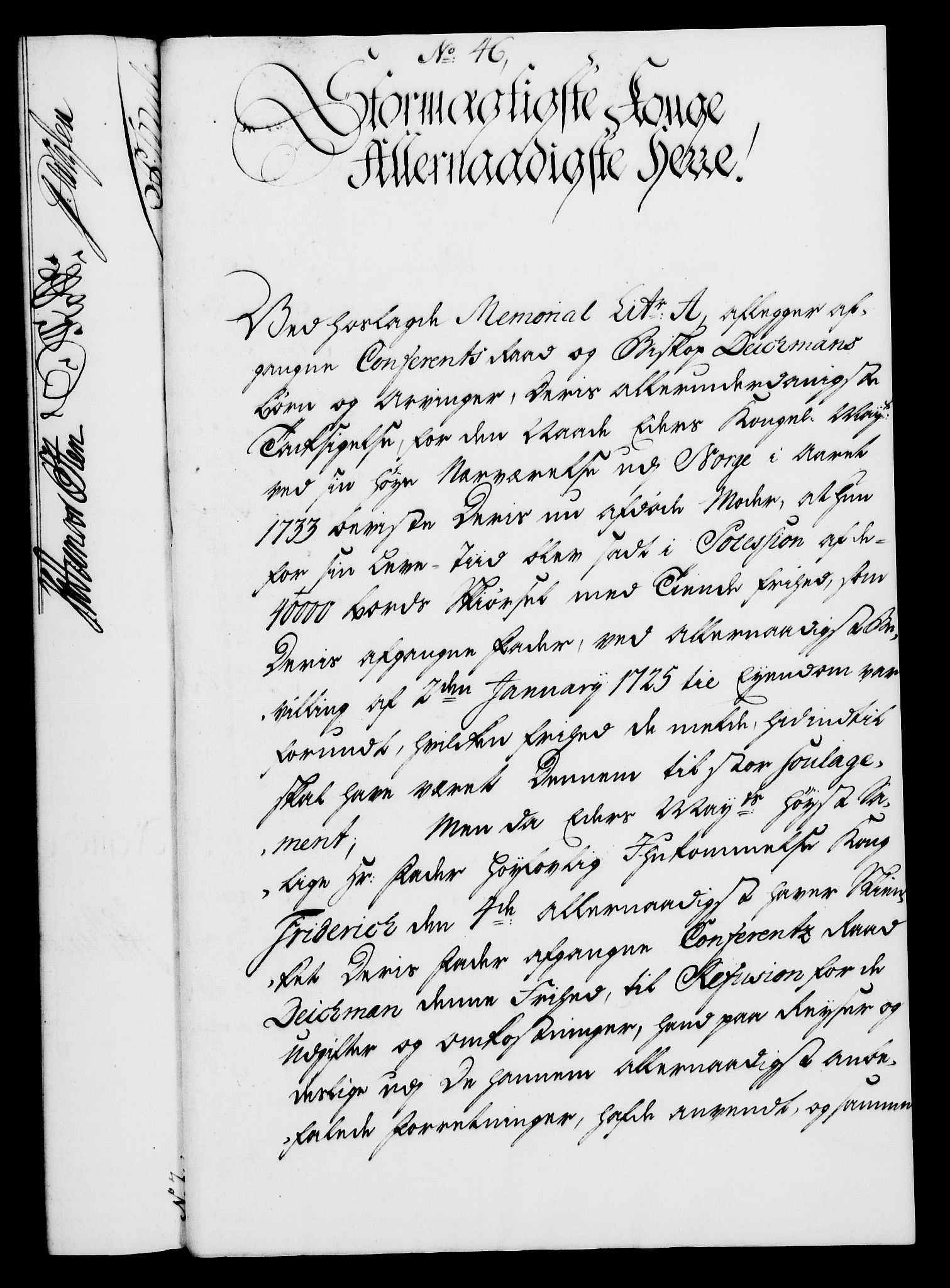 Rentekammeret, Kammerkanselliet, RA/EA-3111/G/Gf/Gfa/L0028: Norsk relasjons- og resolusjonsprotokoll (merket RK 52.28), 1745-1746, p. 300