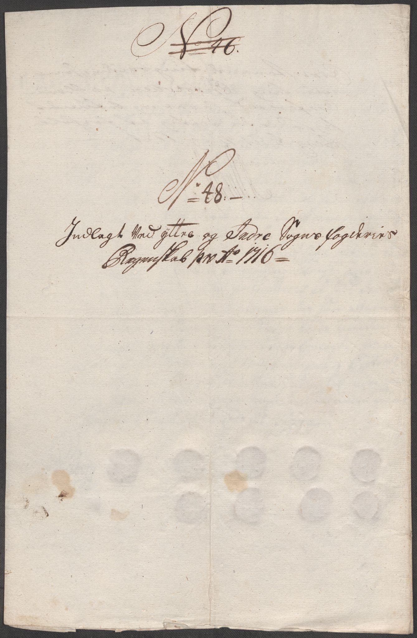 Rentekammeret inntil 1814, Reviderte regnskaper, Fogderegnskap, AV/RA-EA-4092/R52/L3320: Fogderegnskap Sogn, 1715-1716, p. 575