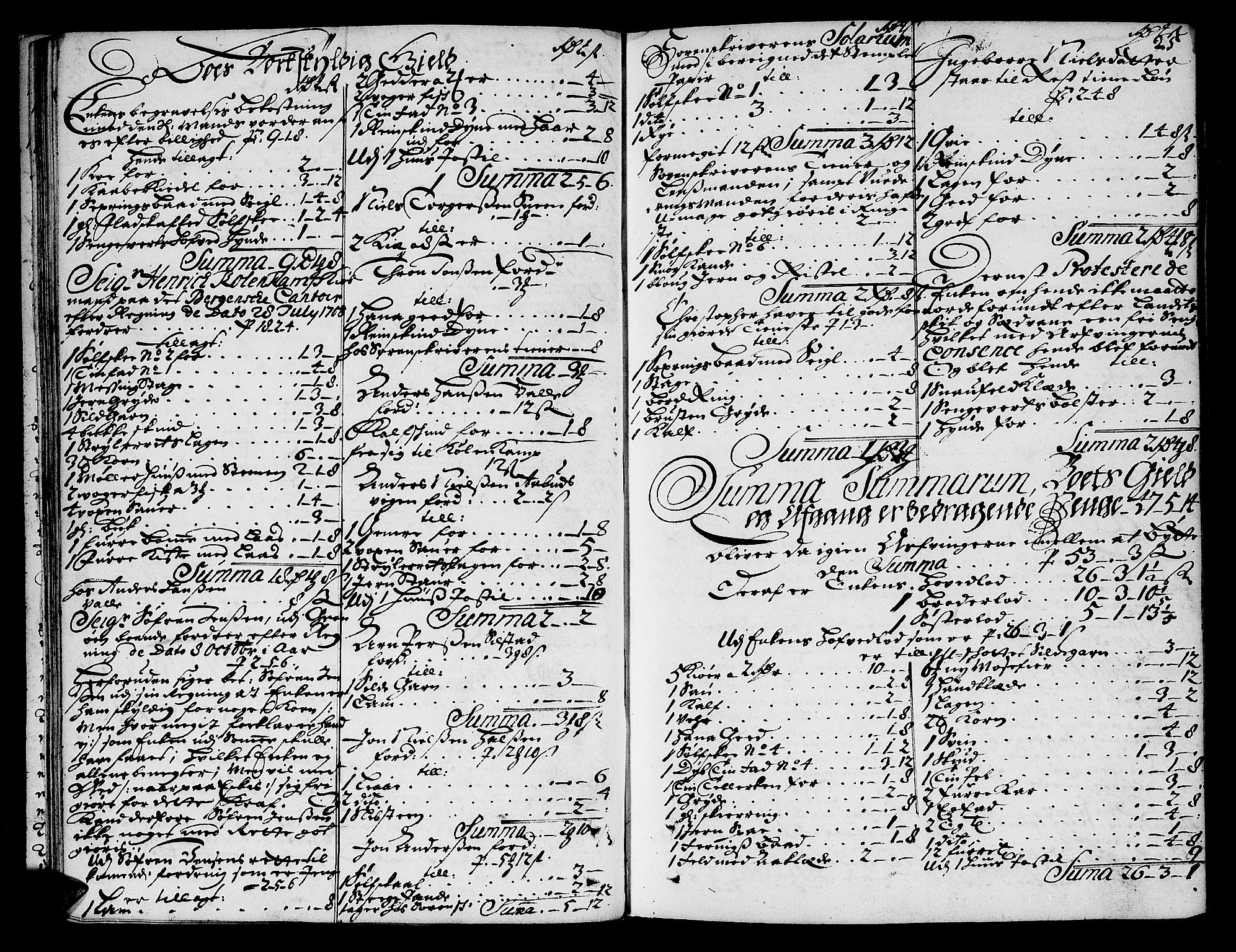 Helgeland sorenskriveri, AV/SAT-A-0004/3/3A/L0002: Skifteprotokoll 3A, 1709-1713, p. 24b-25a