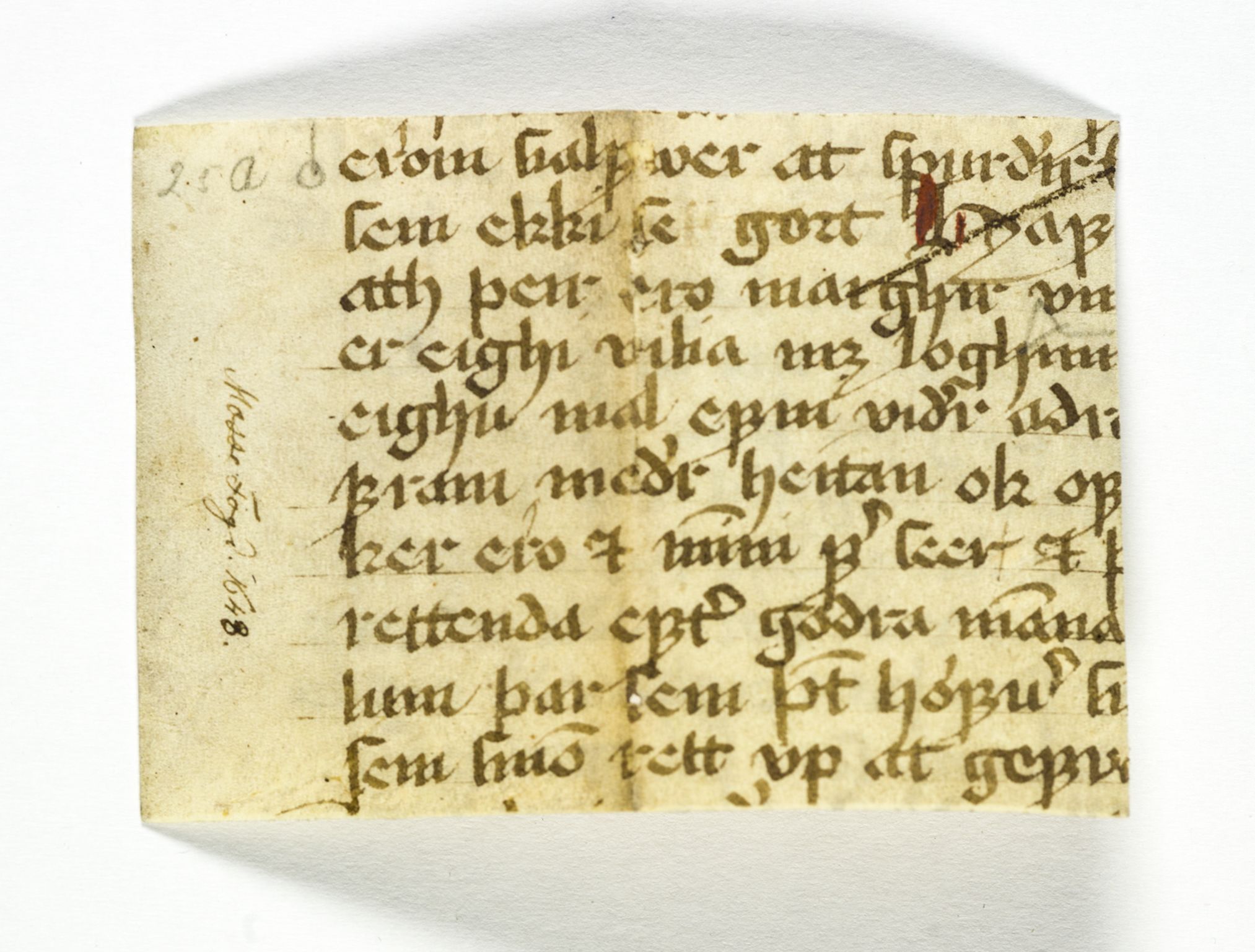 Riksarkivets diplomsamling, AV/RA-EA-5965/F26/L0003: Norrøne membranfragmenter bestand 11-30, 1100-1536, p. 148