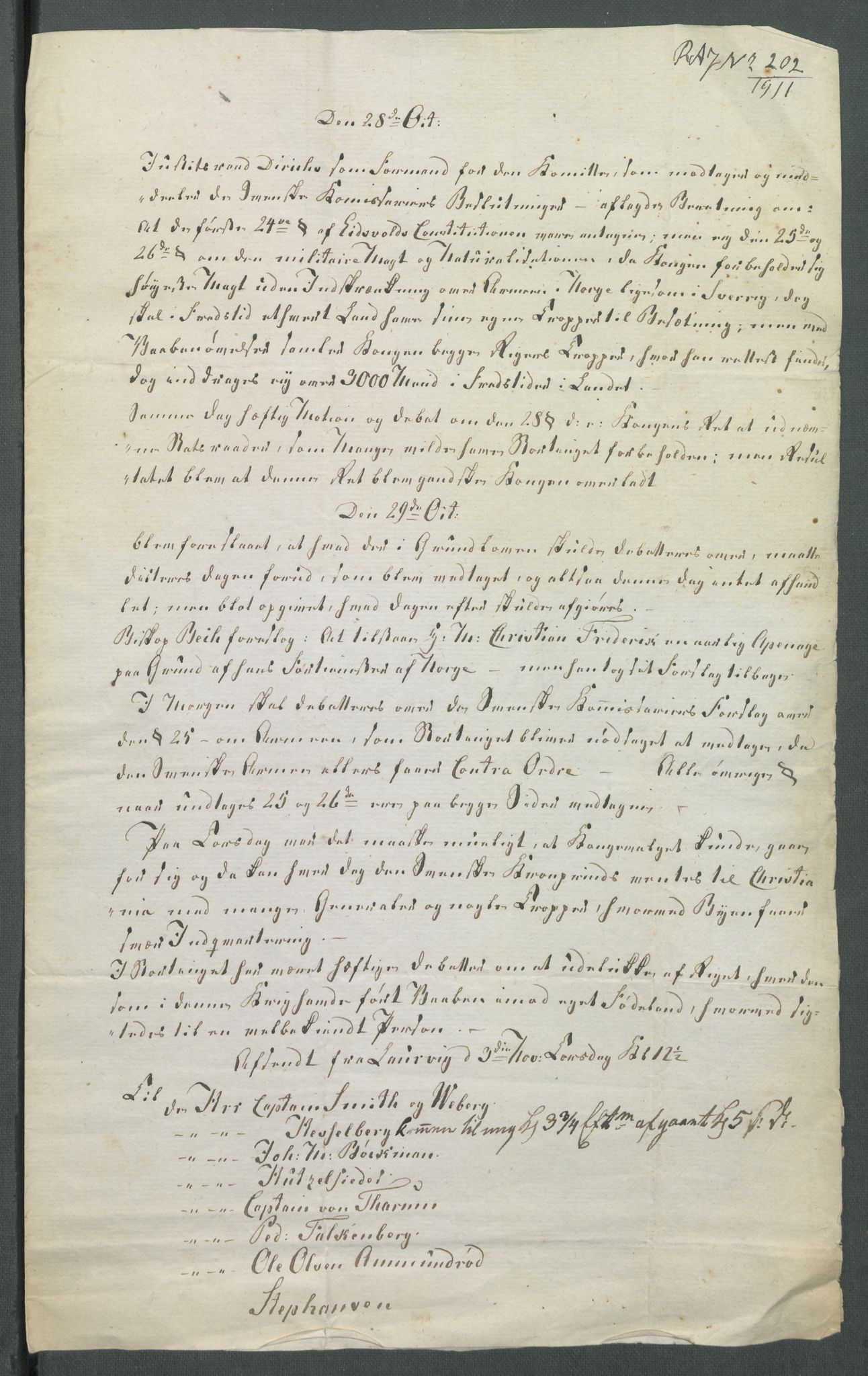 Forskjellige samlinger, Historisk-kronologisk samling, AV/RA-EA-4029/G/Ga/L0009B: Historisk-kronologisk samling. Dokumenter fra oktober 1814, årene 1815 og 1816, Christian Frederiks regnskapsbok 1814 - 1848., 1814-1848, p. 51