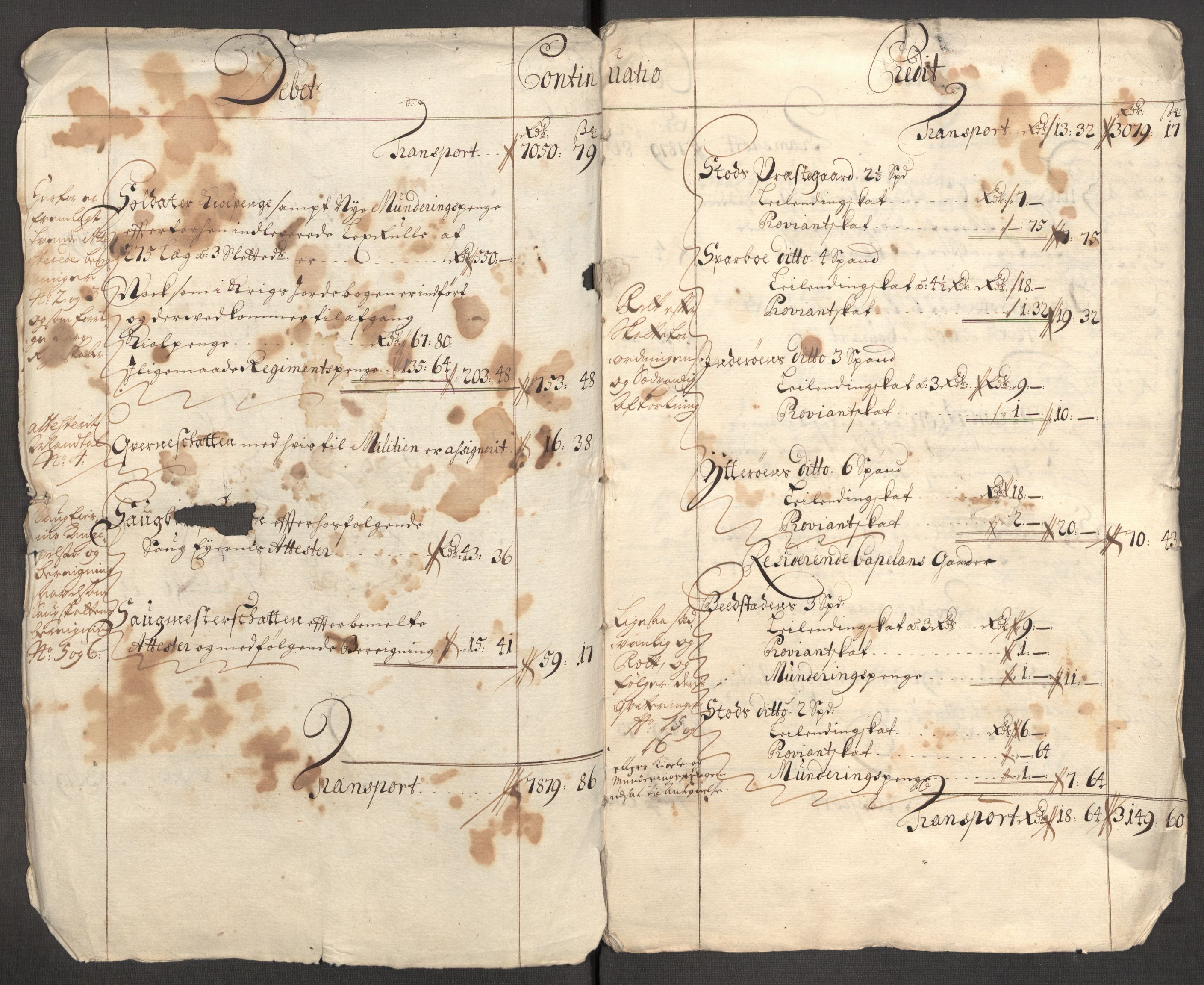 Rentekammeret inntil 1814, Reviderte regnskaper, Fogderegnskap, AV/RA-EA-4092/R63/L4315: Fogderegnskap Inderøy, 1706-1707, p. 6