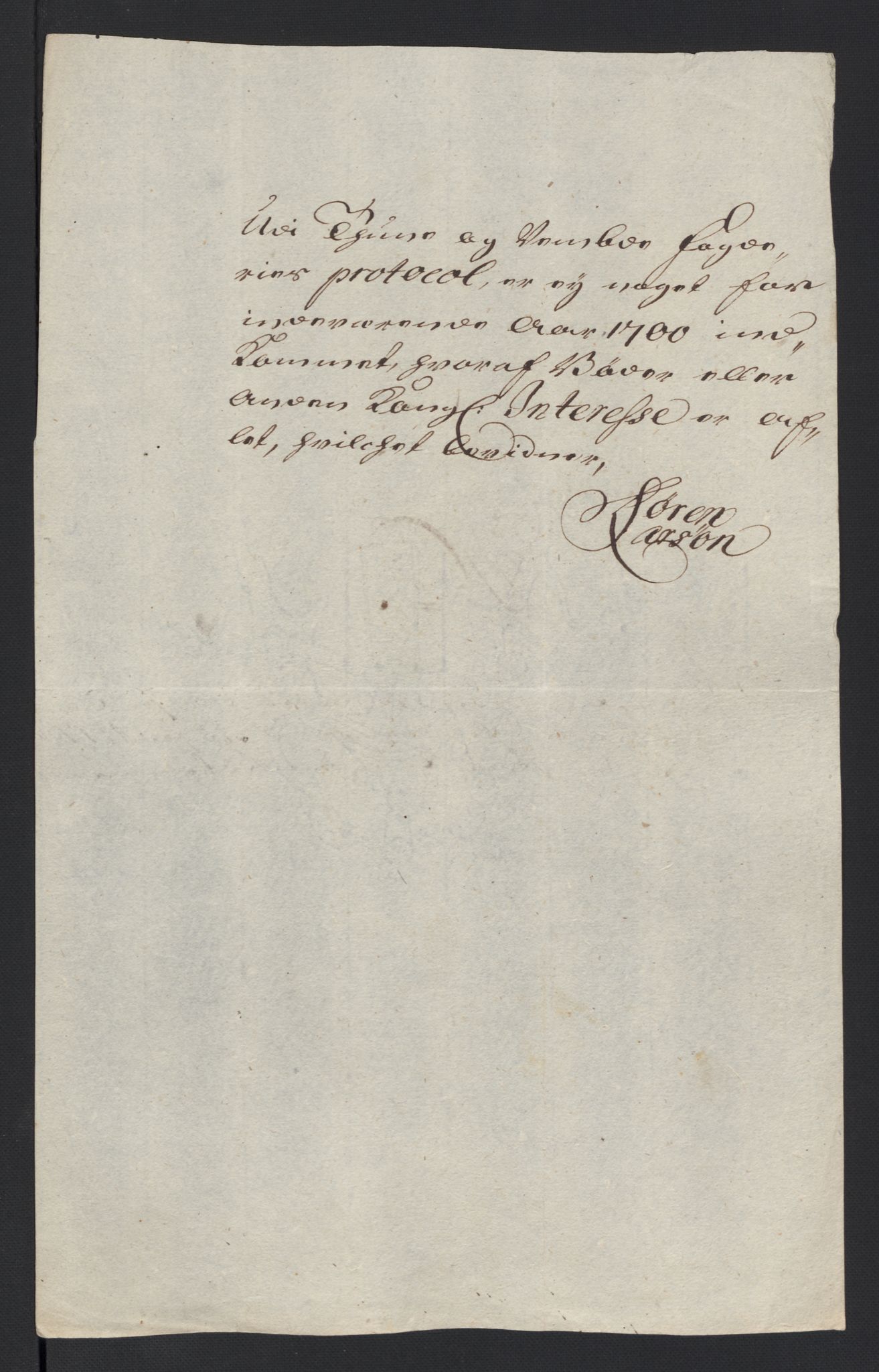 Rentekammeret inntil 1814, Reviderte regnskaper, Fogderegnskap, RA/EA-4092/R04/L0129: Fogderegnskap Moss, Onsøy, Tune, Veme og Åbygge, 1700, p. 272